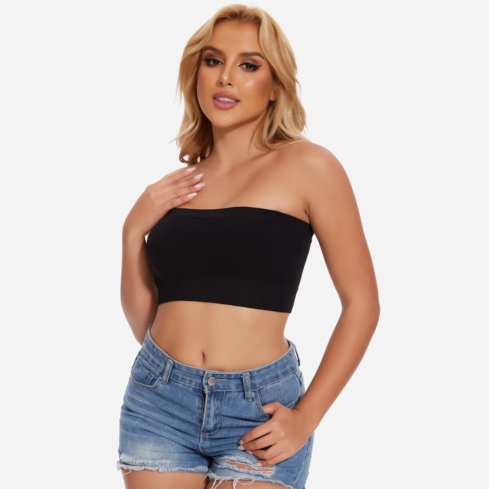 Joyshaper Strapless Bras Bandeau Bralette Tube Top Bundle sold by Joyshaper product image thumbnail 4