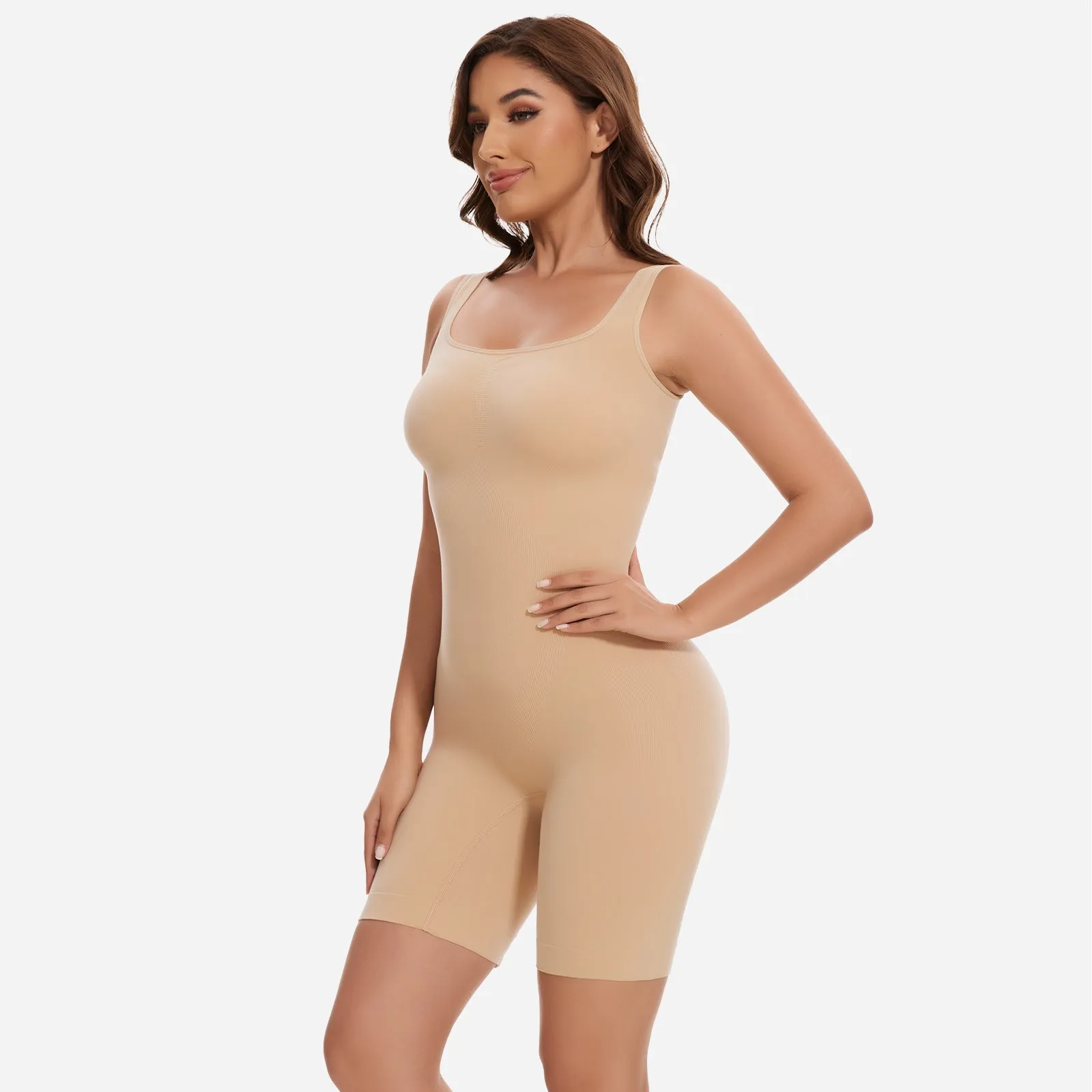 Joyshaper Shaping Mid-Thigh Smooth Contouring Shapewear Bodysuit sold by Joyshaper product image thumbnail 3