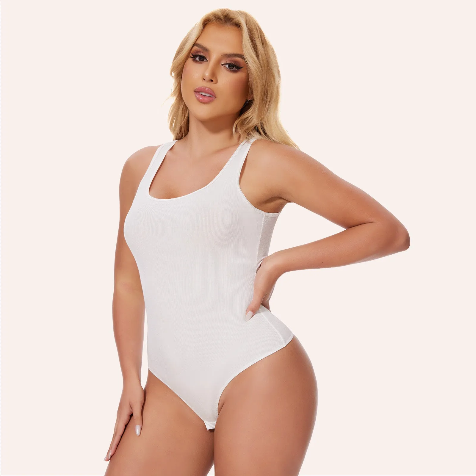 Joyshaper Round Neck Tank Sleeveless Bodysuit Top sold by Joyshaper product image thumbnail 2