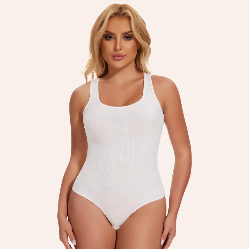 Joyshaper Round Neck Tank Sleeveless Bodysuit Top sold by Joyshaper