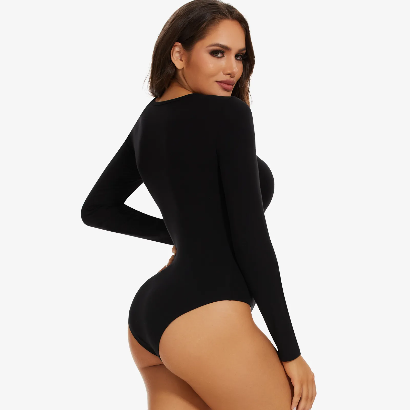 Joyshaper Crew Neck Long Sleeve Bodysuit sold by Joyshaper product image thumbnail 3