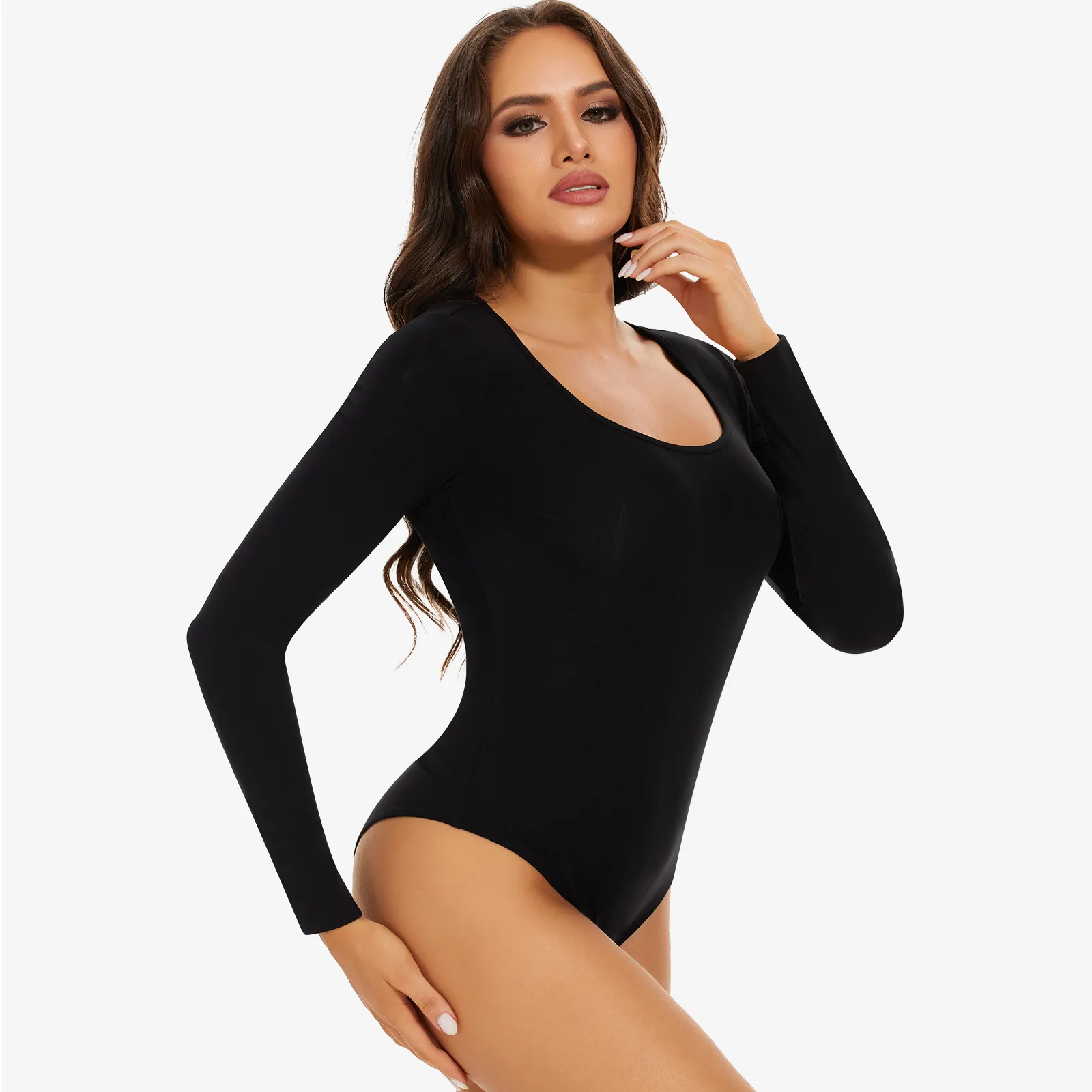 Joyshaper Crew Neck Long Sleeve Bodysuit sold by Joyshaper product image thumbnail 2