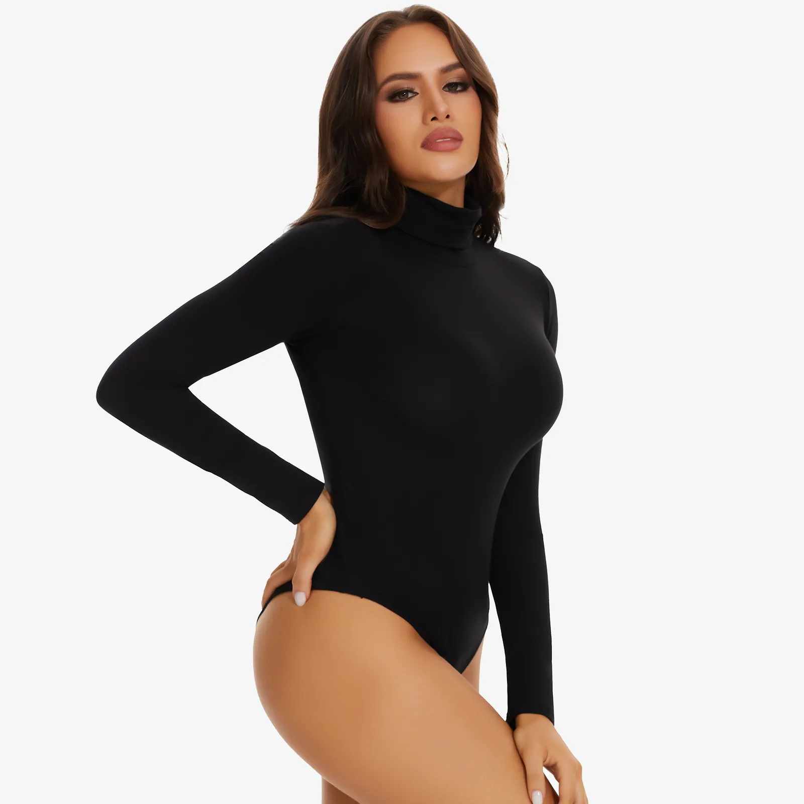 Joyshaper Turtle Neck Long Sleeve Bodysuit sold by Joyshaper product image thumbnail 4