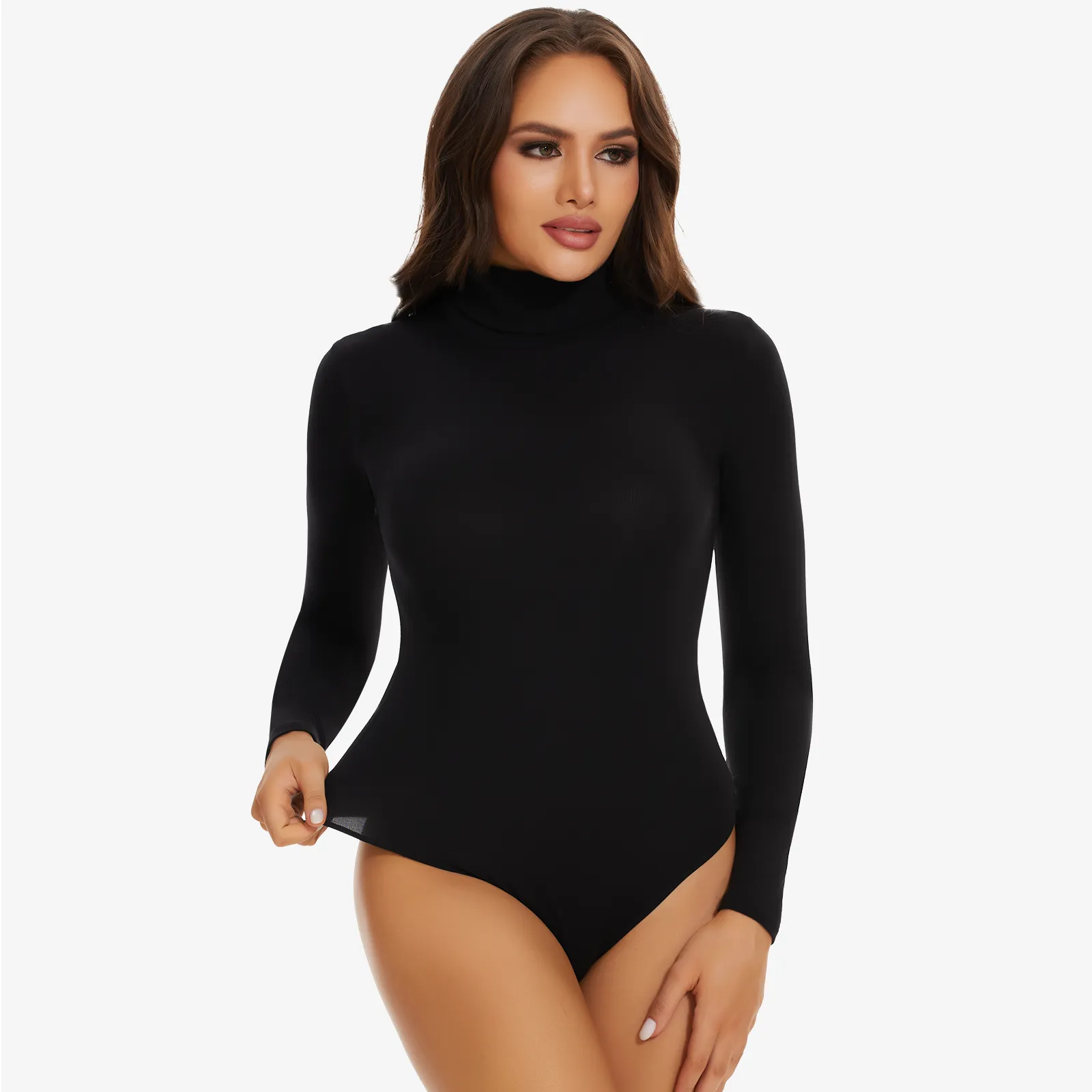Joyshaper Turtle Neck Long Sleeve Bodysuit sold by Joyshaper product image thumbnail 3