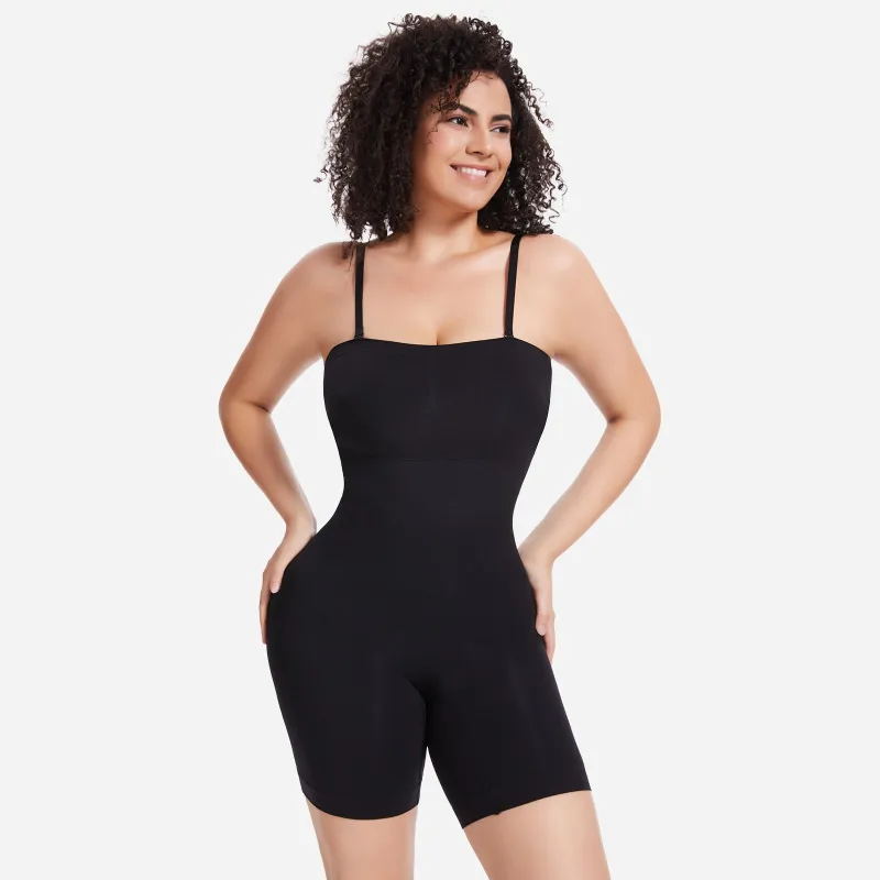 Joyshaper Strapless Shapewear Bodysuit with Built in Bra sold by Joyshaper