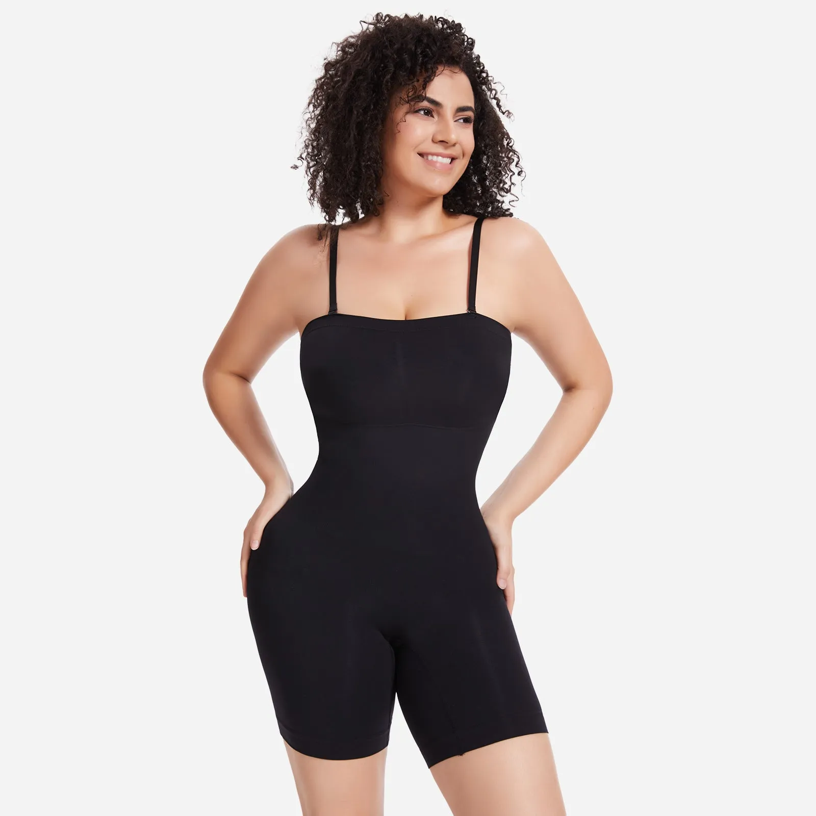 Joyshaper Strapless Shapewear Bodysuit with Built in Bra sold by Joyshaper