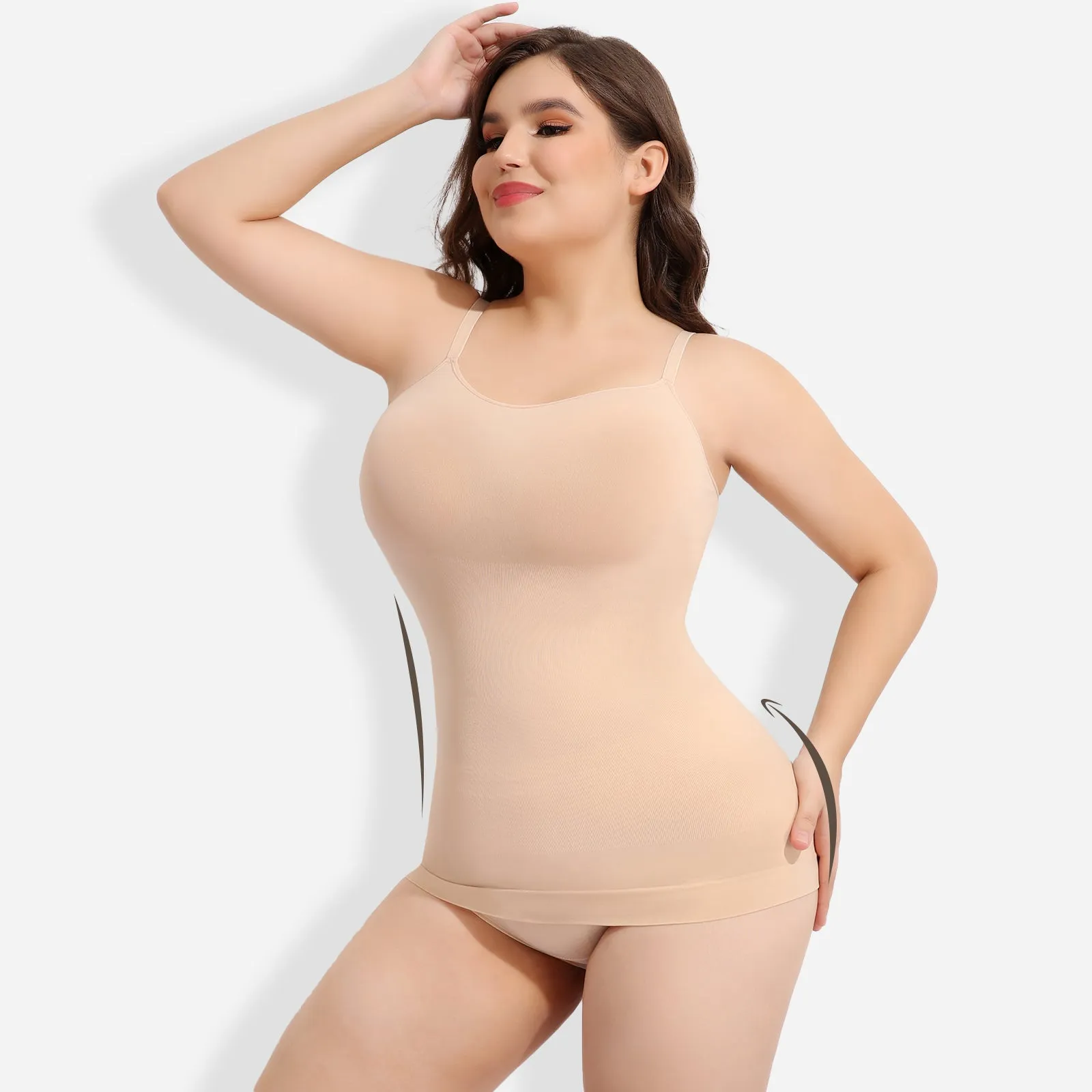 Joyshaper Seamless Shapewear Tank with Adjustable Straps sold by Joyshaper product image thumbnail 3