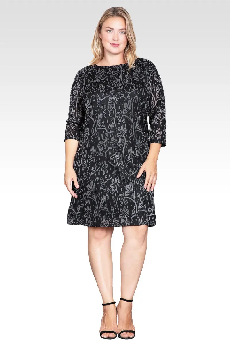 Esme Women's Plus Size Floral Crochet Mini Dress sold by Standards and Practices