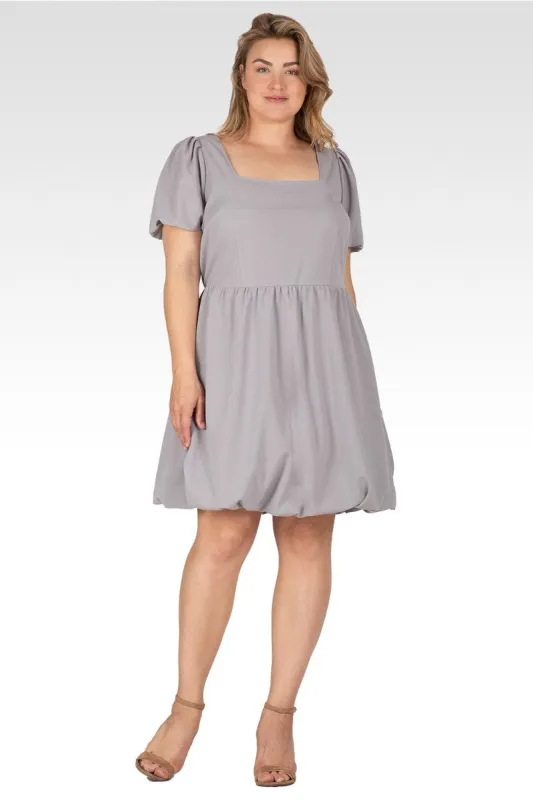 Zenith Women's Plus Size Balloon Skirt Mini Dress sold by Standards and Practices