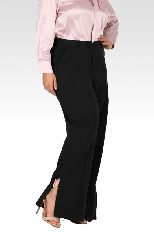 Kai Women's Flared High Waist Trouser Plus Size Pants sold by Standards and Practices