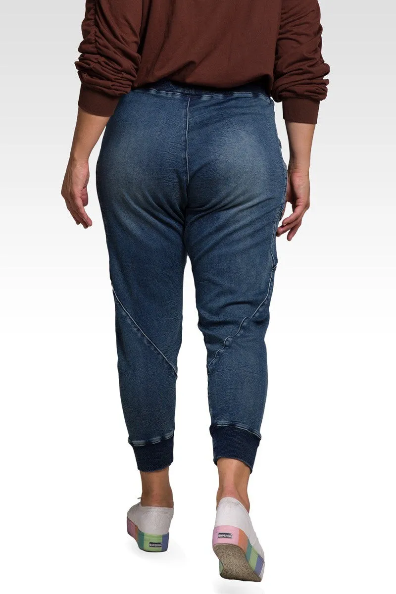 Candice Women's Plus Size Knit Skinny Utility Pocket Jogger Pant sold by Standards and Practices product image thumbnail 2