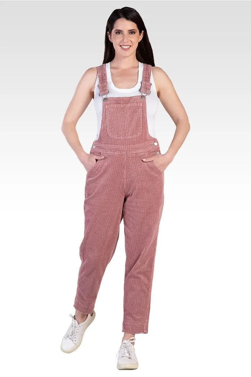 Harper Women's Corduroy Casual Overall - Mauve sold by Standards and Practices product image thumbnail 4