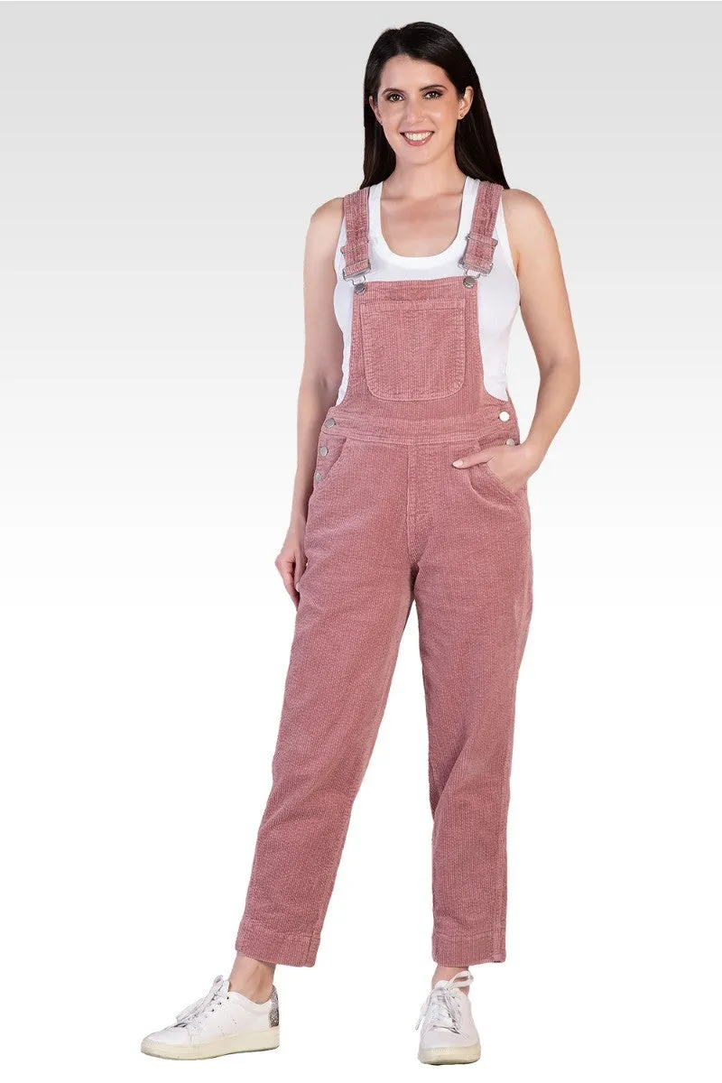 Harper Women's Corduroy Casual Overall - Mauve sold by Standards and Practices product image thumbnail 5