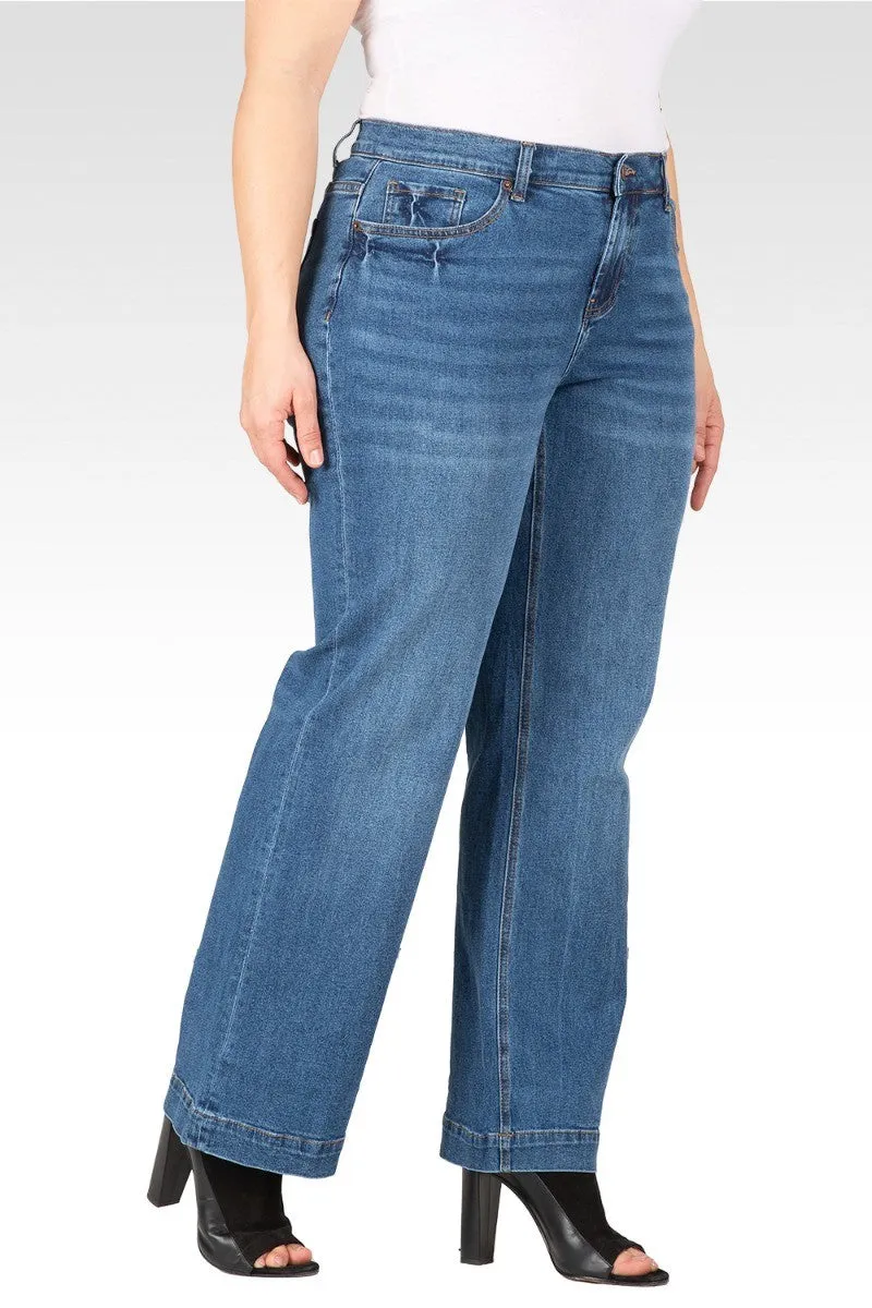 Quinn Plus Size Stretch Slim Fit Jeans sold by Standards and Practices product image thumbnail 4