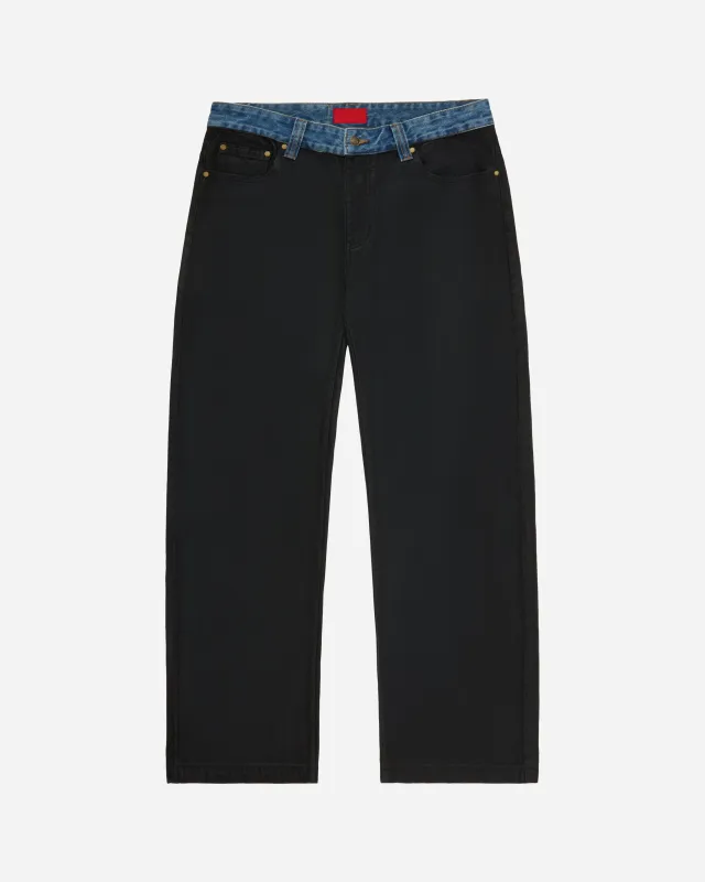 Soot Jeans Black sold by FUGAZI