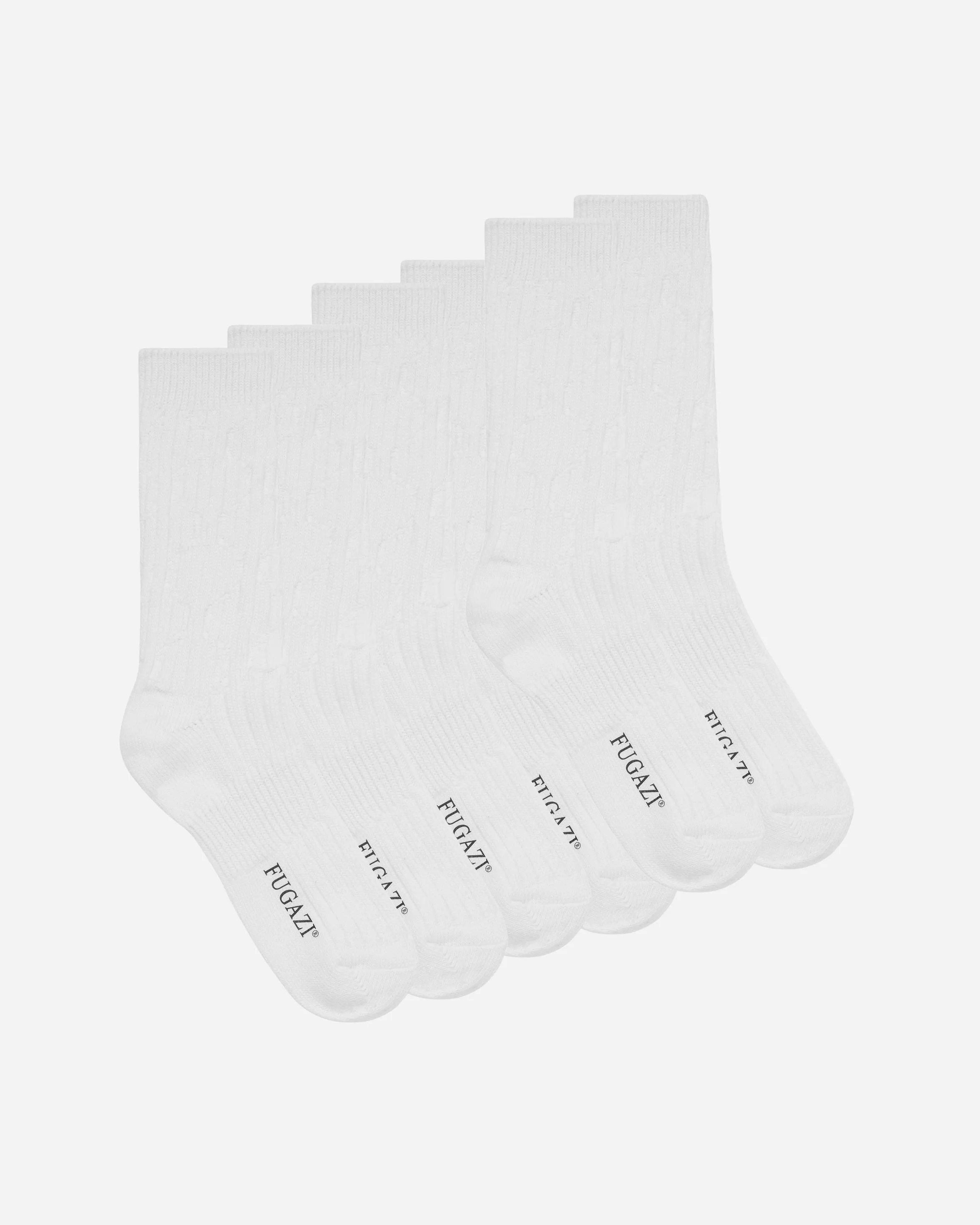 Liner Knit Sock Bundle White sold by FUGAZI