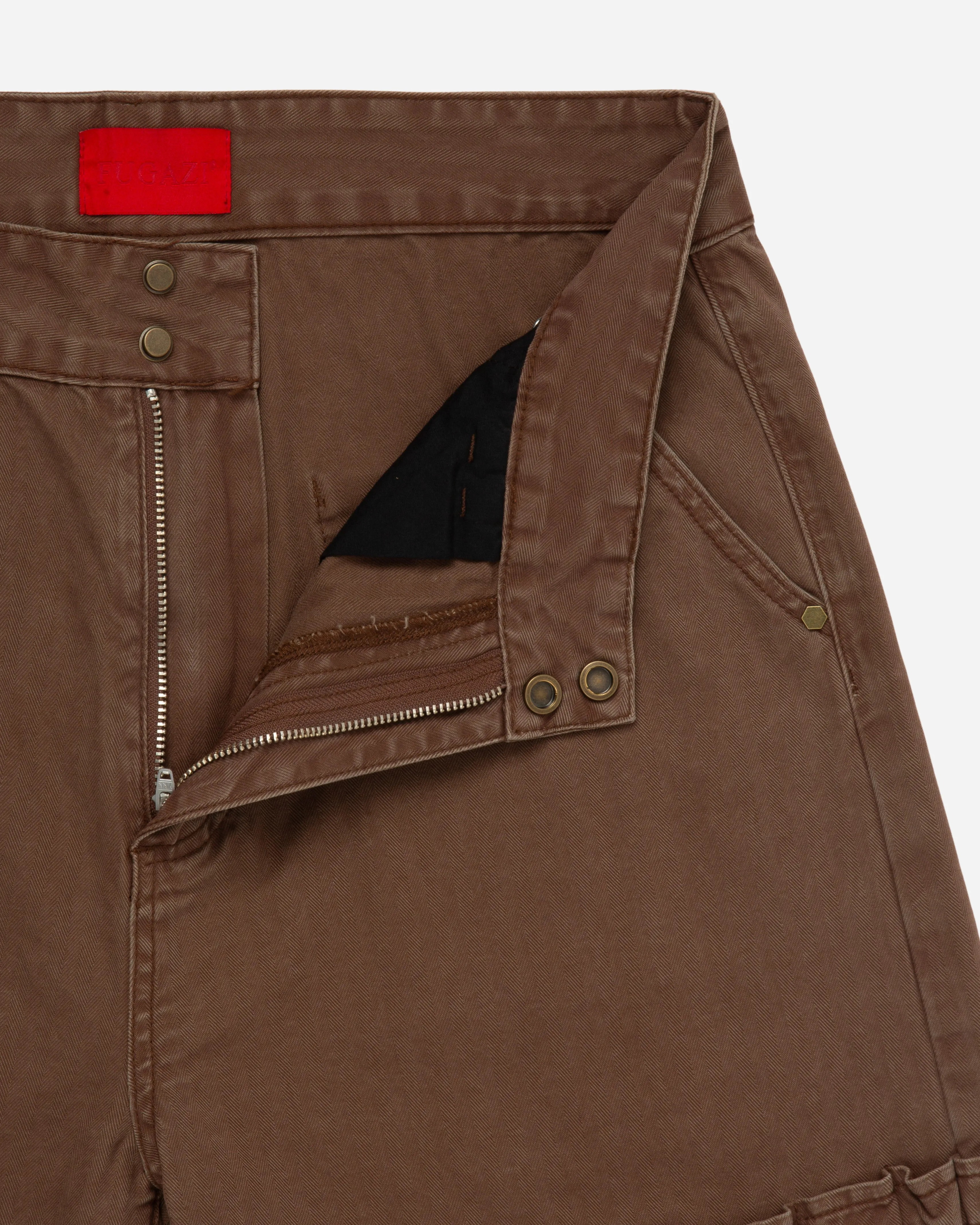Shotgun Pant Brown sold by FUGAZI product image thumbnail 2