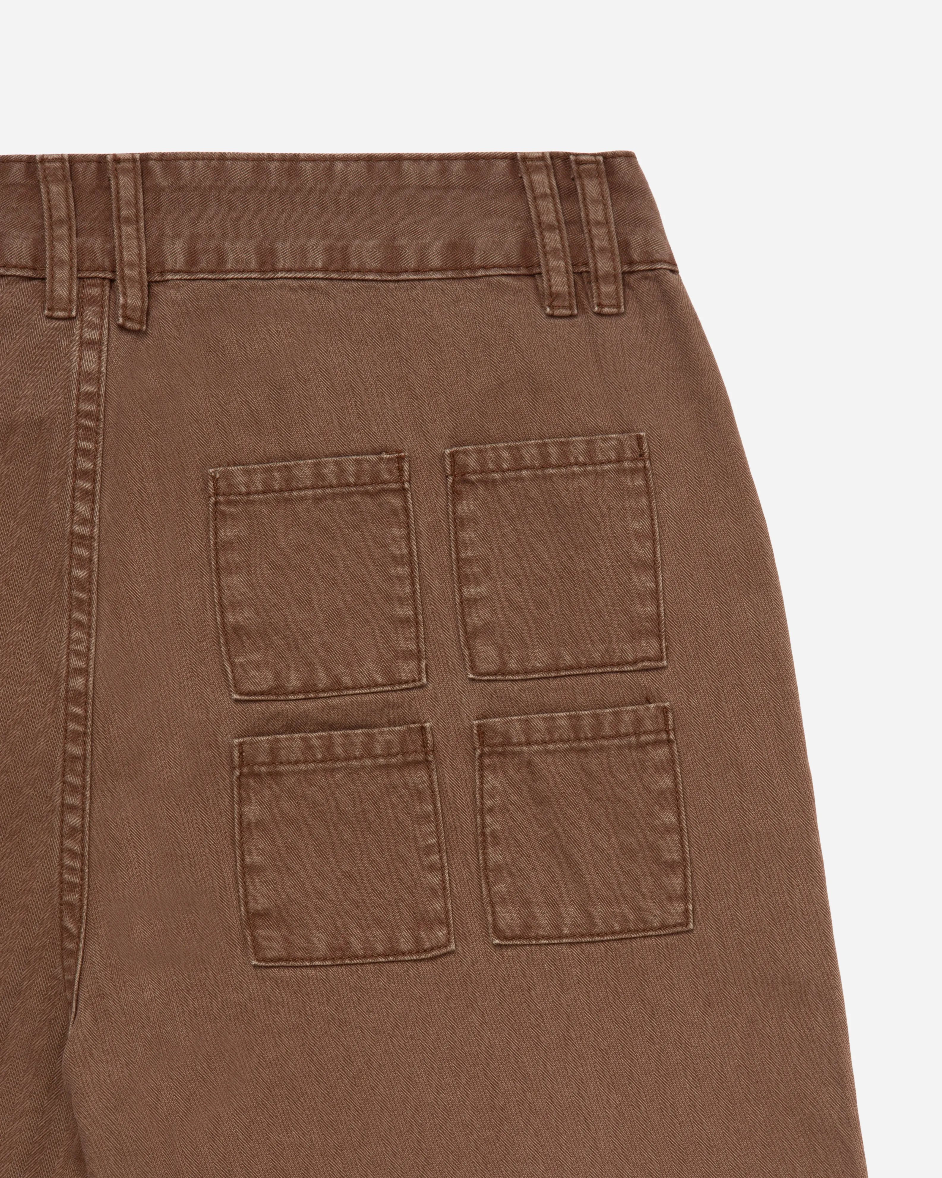 Shotgun Pant Brown sold by FUGAZI product image thumbnail 5