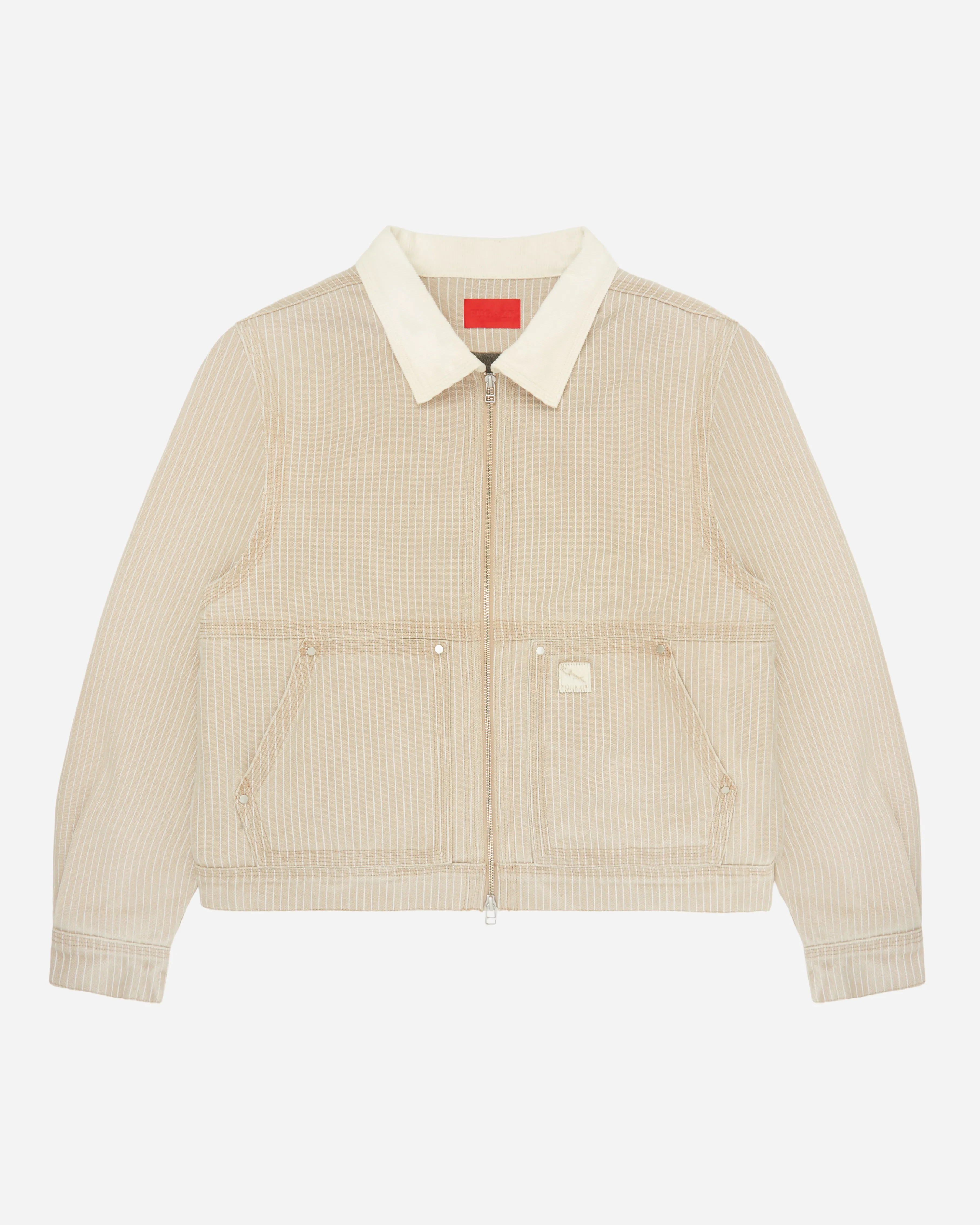 Wall Street Work Jacket Taupe sold by FUGAZI