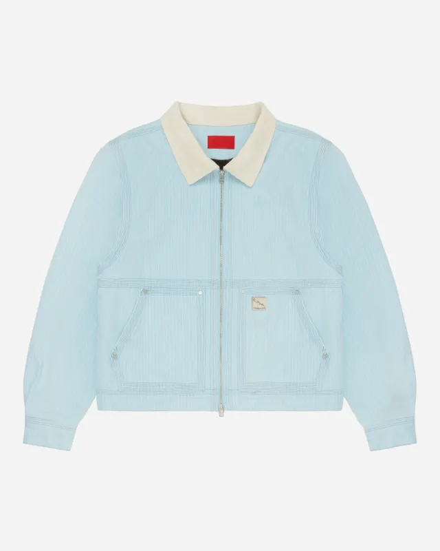 Wall Street Work Jacket Blue sold by FUGAZI