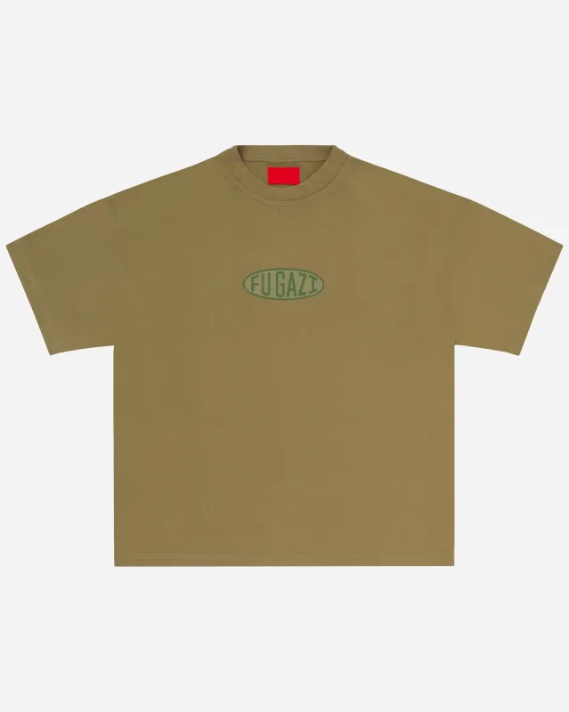 Tonal Ogo Tee Olive sold by FUGAZI