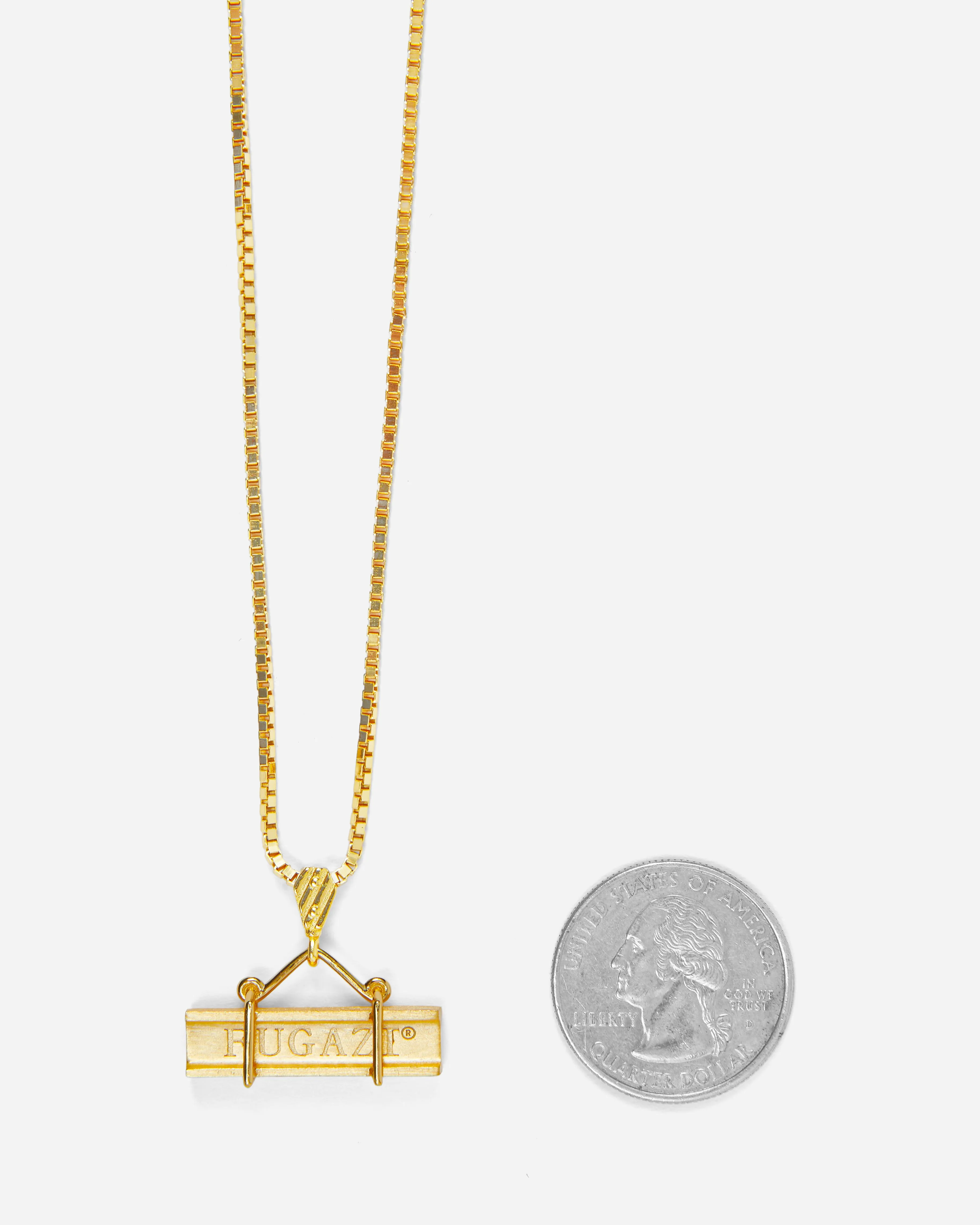 Beam Necklace Gold sold by FUGAZI product image thumbnail 2