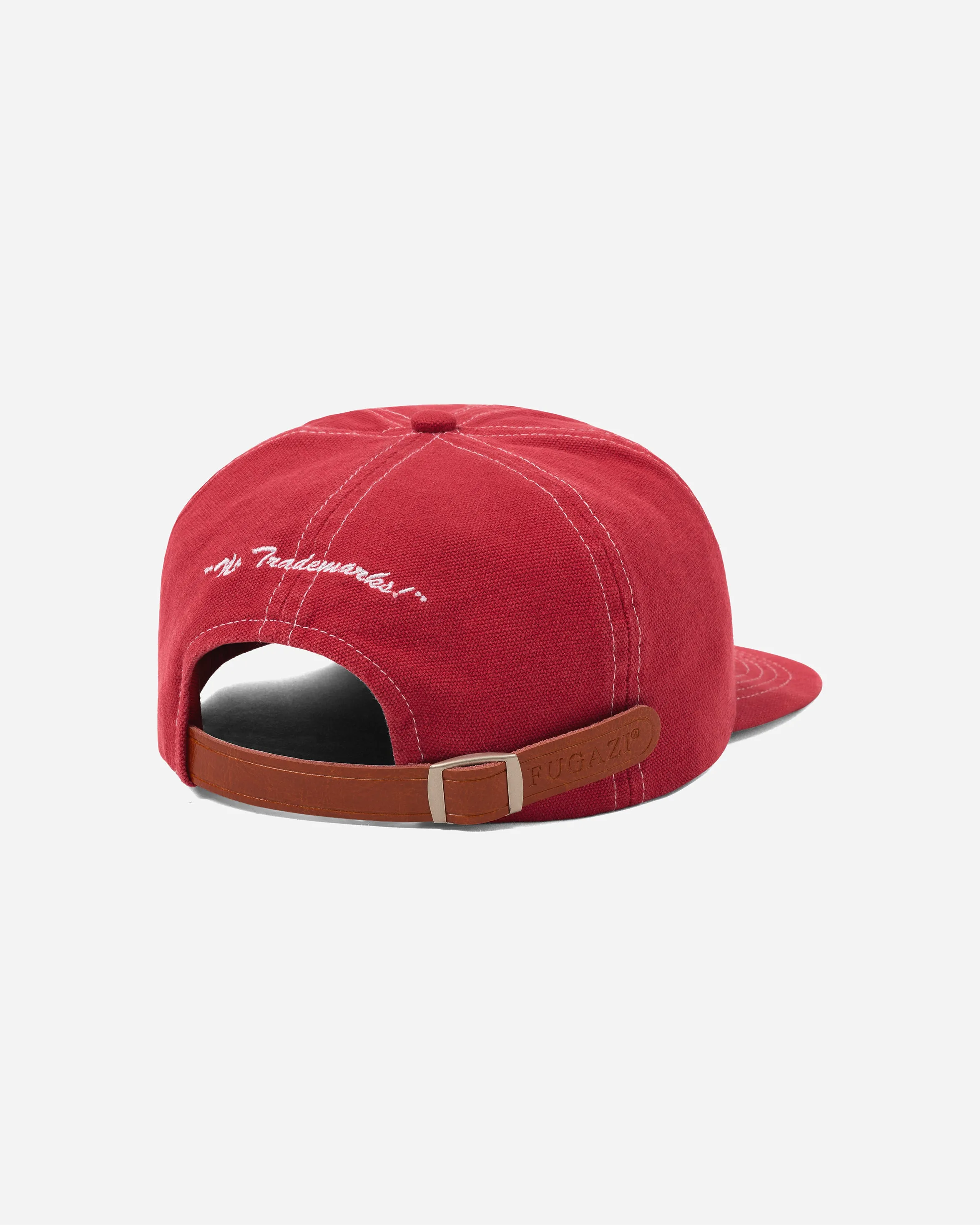 No Trademarks Hat Red sold by FUGAZI product image thumbnail 2