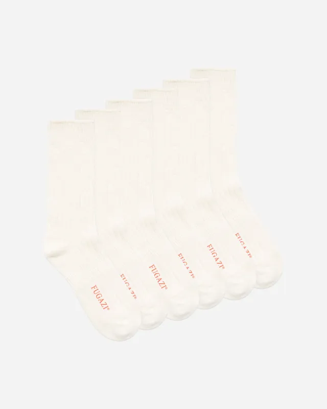 Liner Knit Sock Bundle Cream sold by FUGAZI