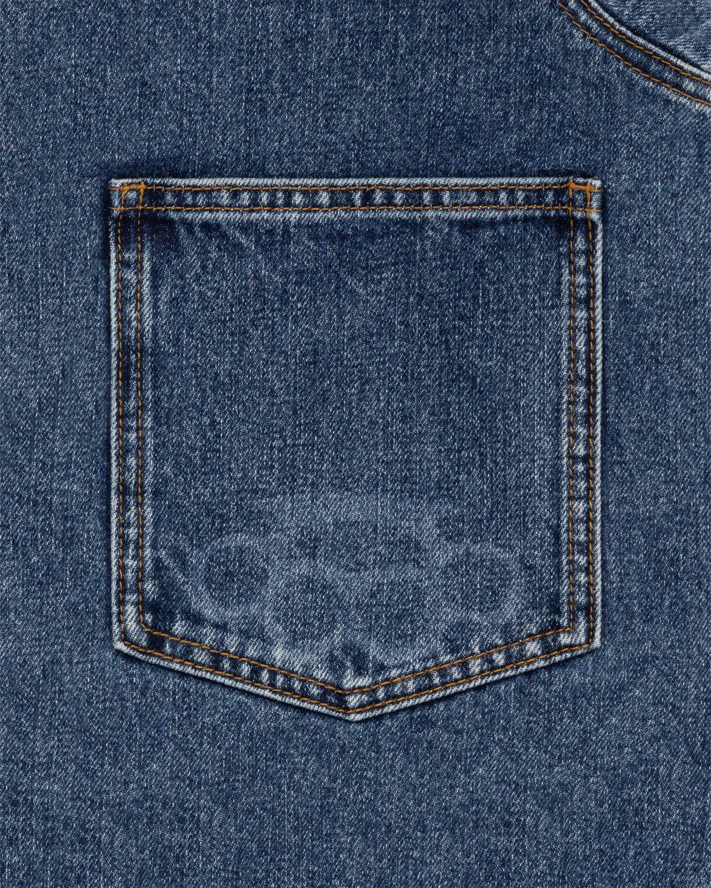 Novelty Denim Jacket Dark Washed sold by FUGAZI product image thumbnail 3