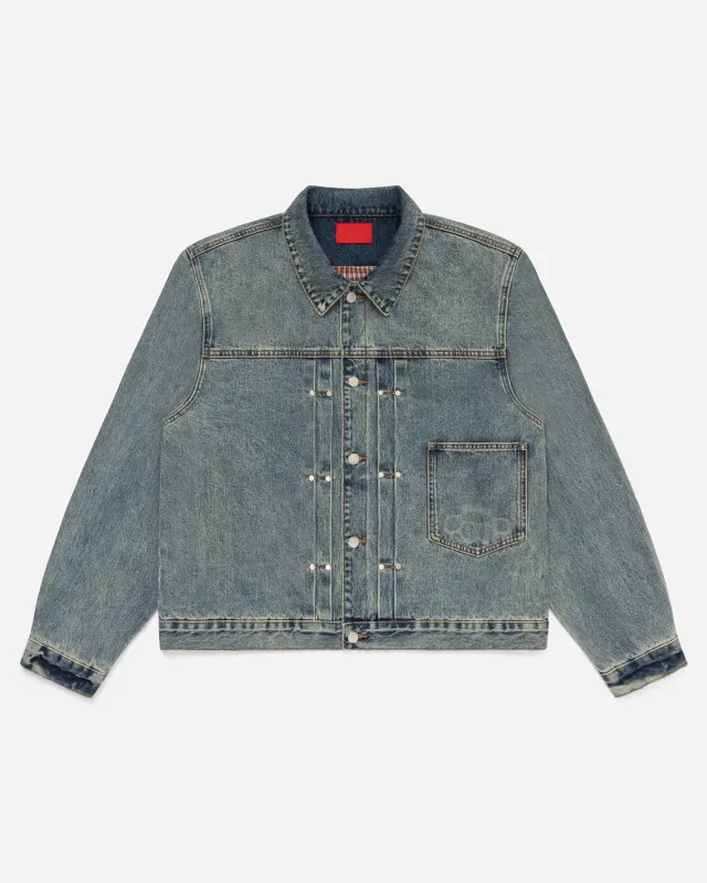 Novelty Denim Jacket Mud Washed sold by FUGAZI