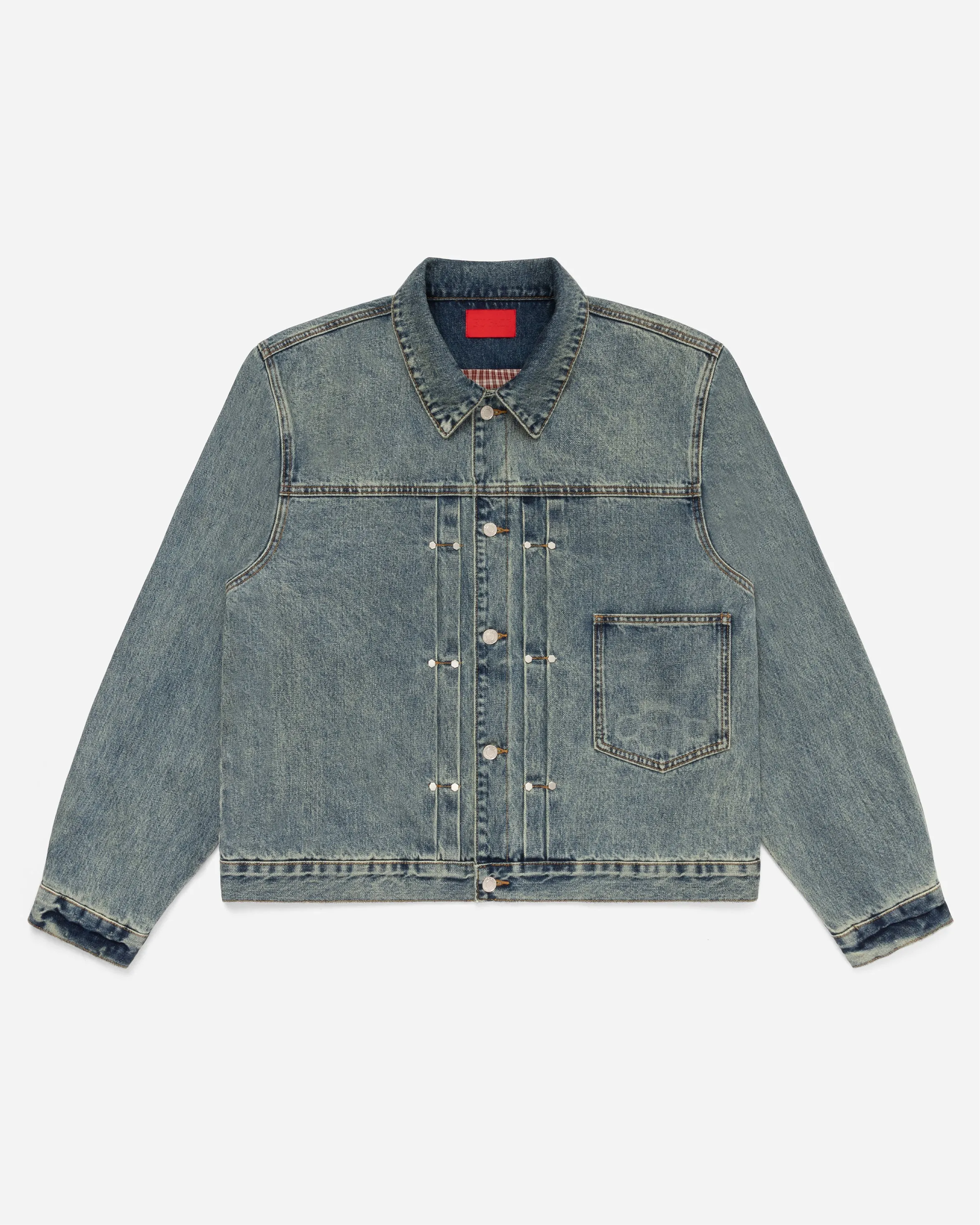 Novelty Denim Jacket Mud Washed sold by FUGAZI