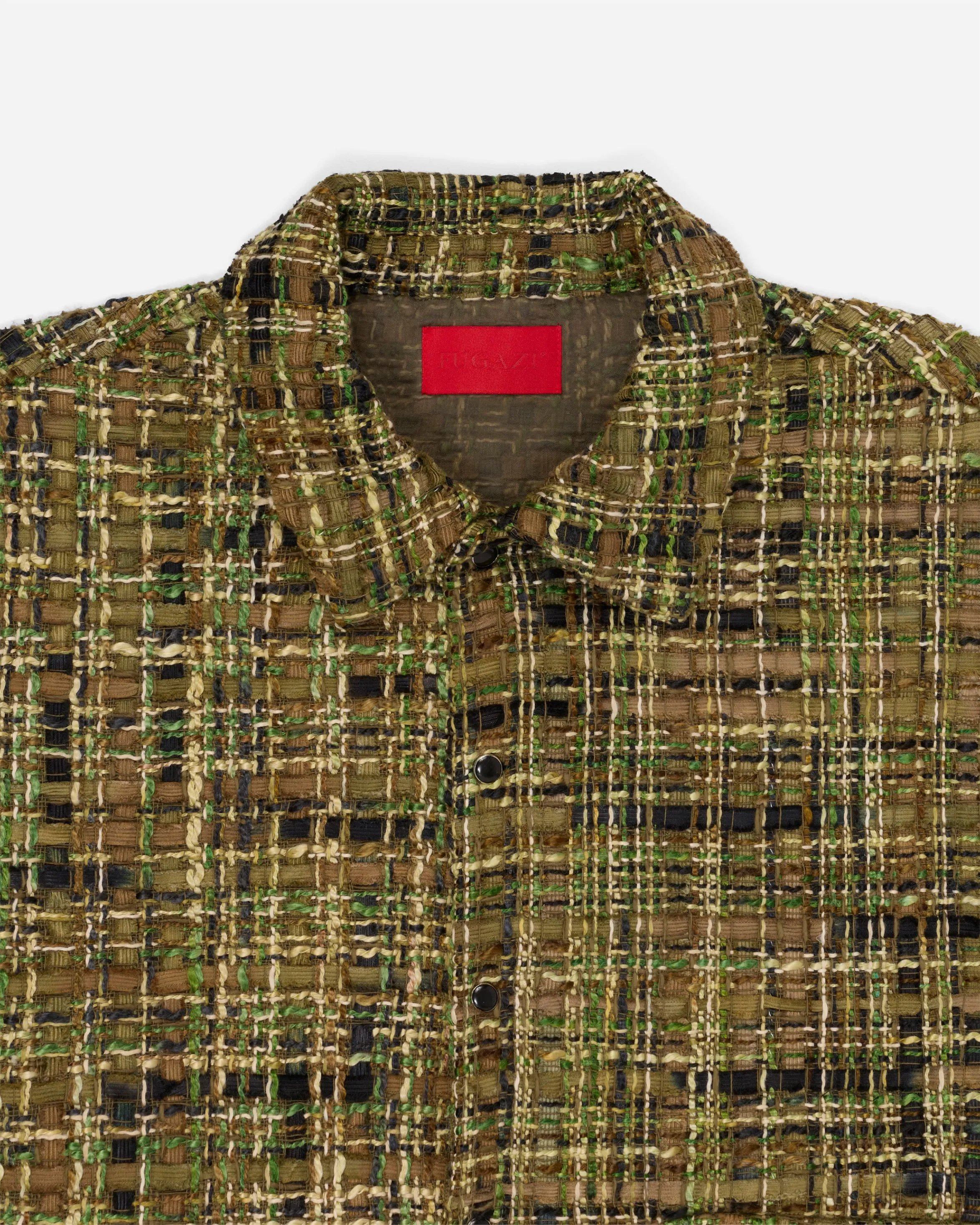 Shotgun Tweed Shirt Camo sold by FUGAZI product image thumbnail 2