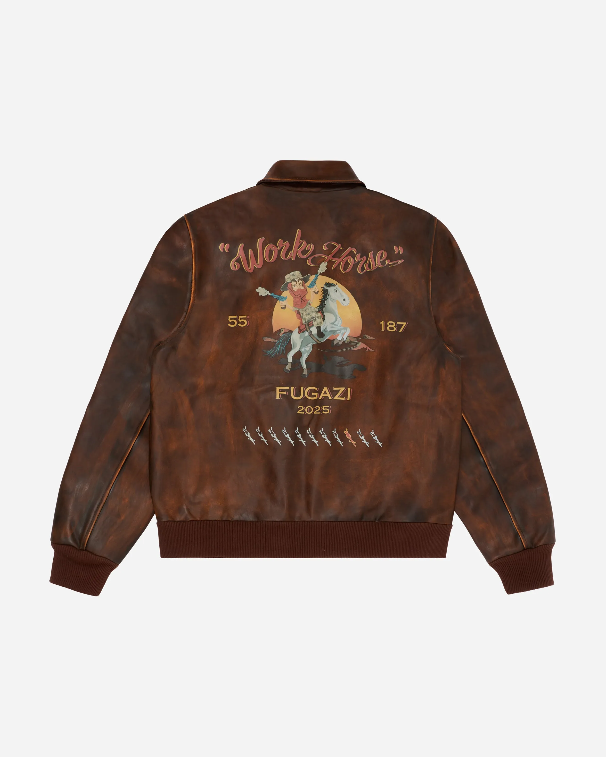 Two Tooth Leather Bomber sold by FUGAZI product image thumbnail 3