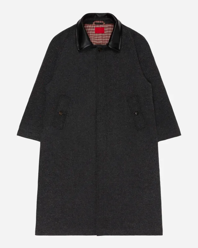 Contraband Coat Black made by FUGAZI