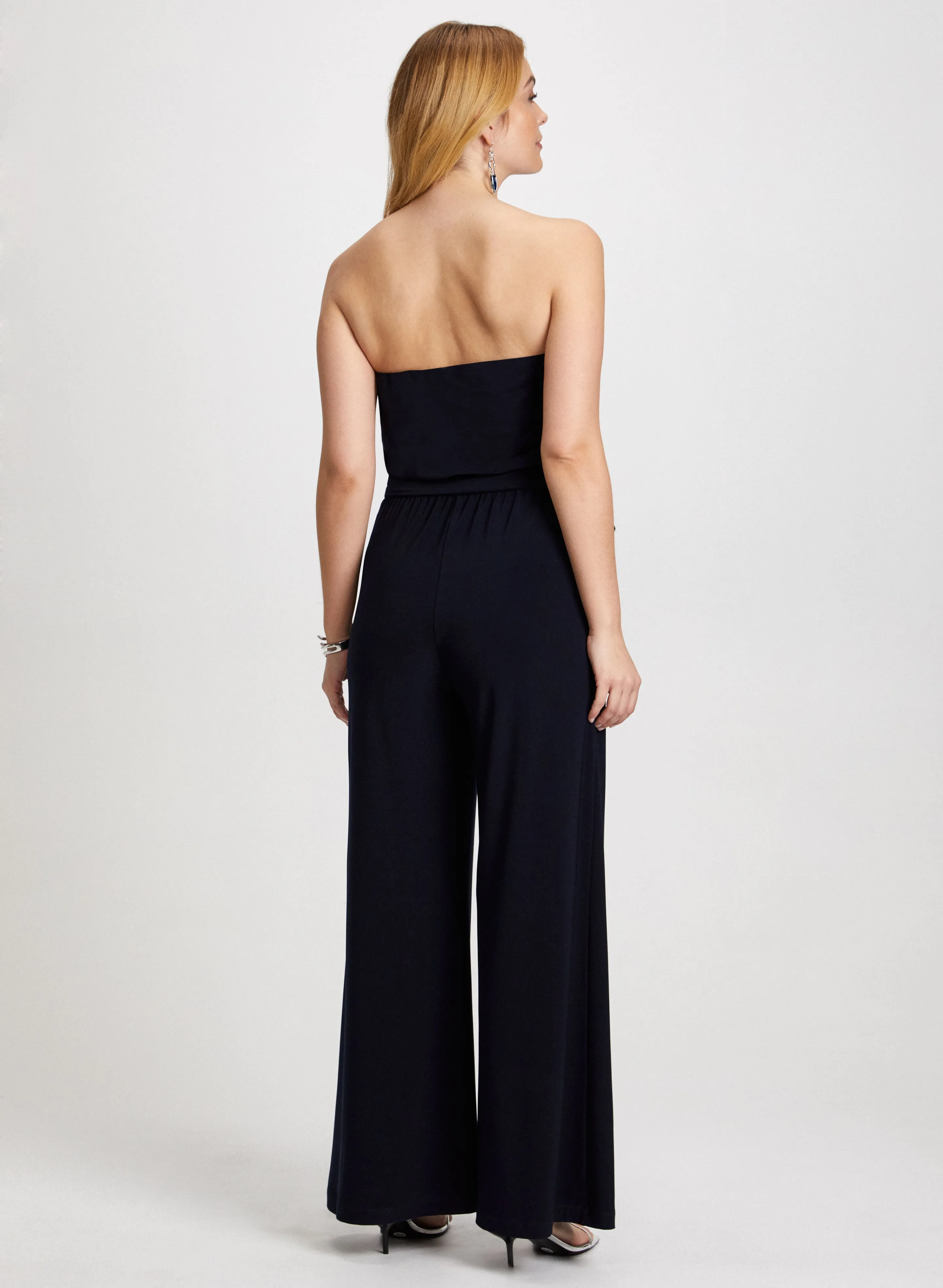 Strapless Wide-Leg Jumpsuit sold by Laura product image thumbnail 2
