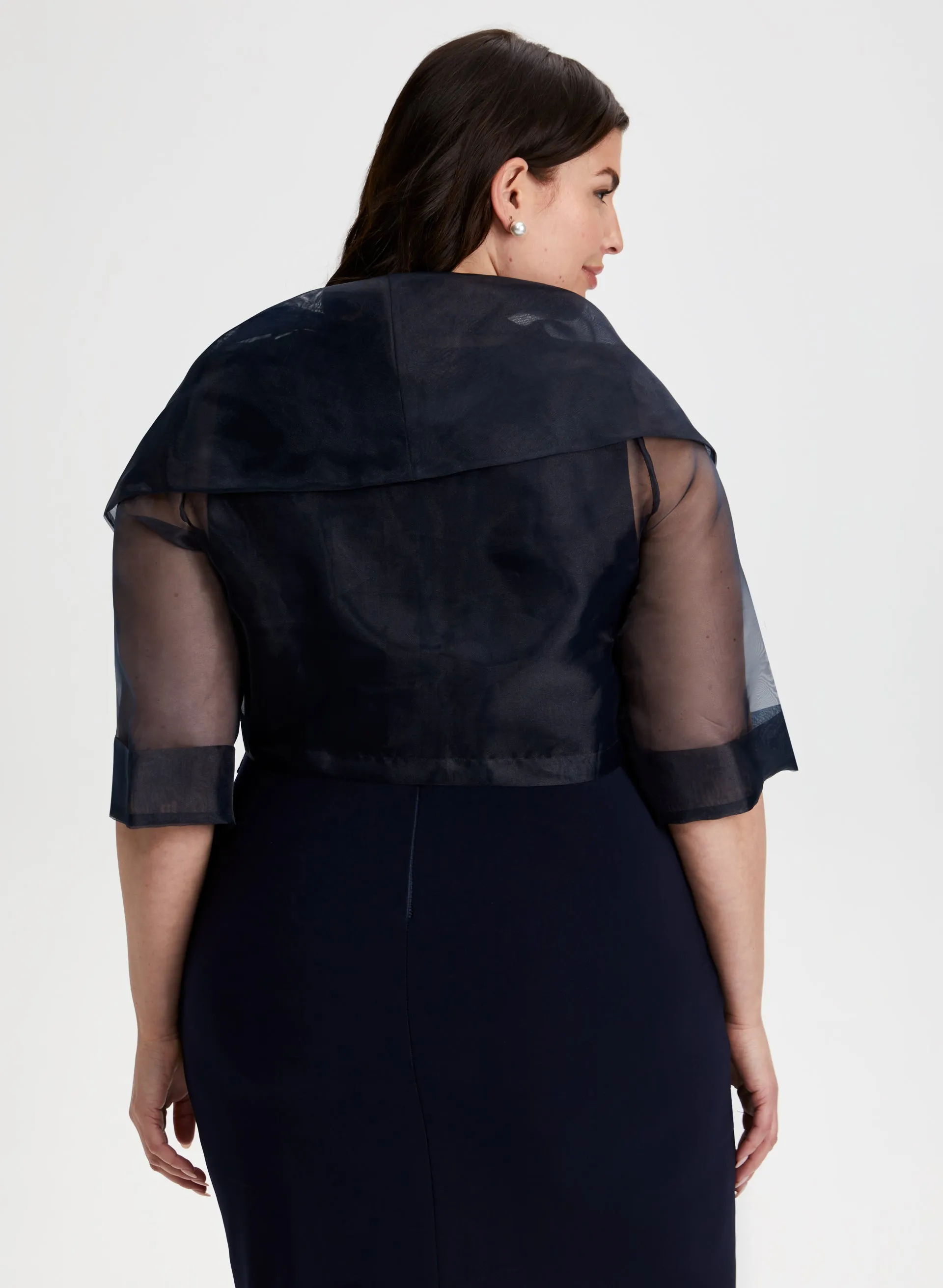 Shawl Collar Bolero sold by Laura product image thumbnail 5