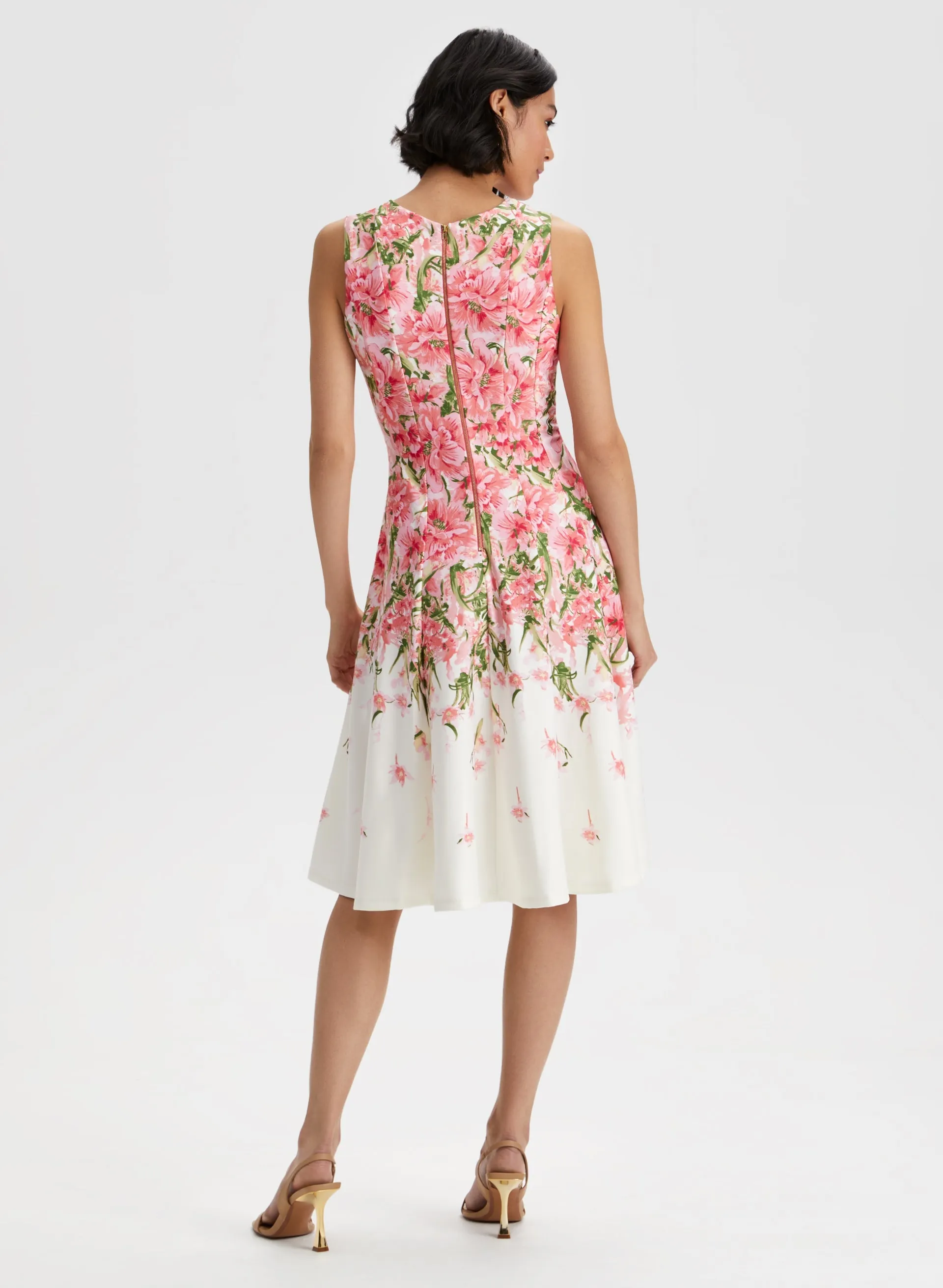 Floral Print Sleeveless Dress sold by Laura product image thumbnail 2