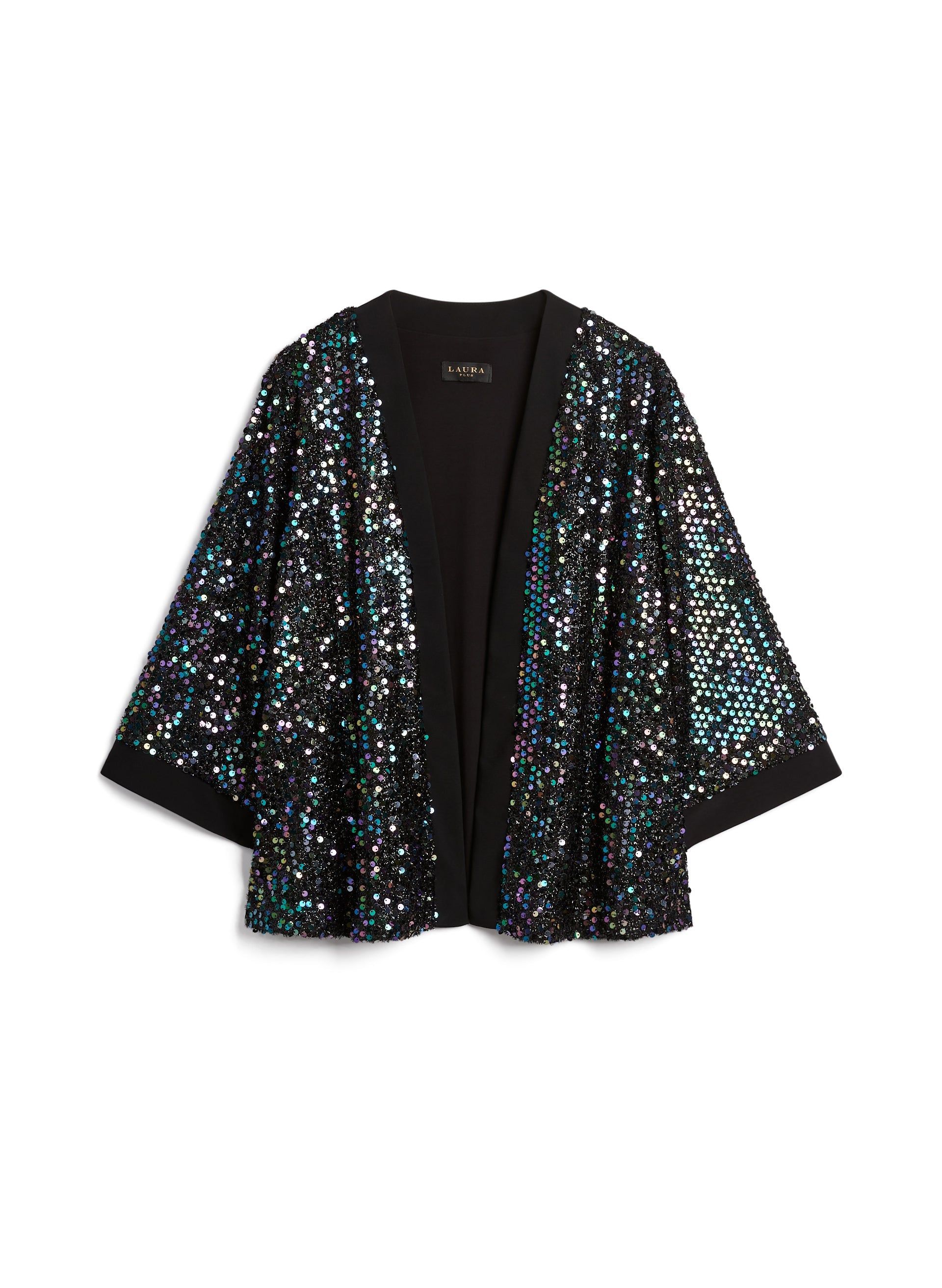 Sequin Open Front Top sold by Laura product image thumbnail 5