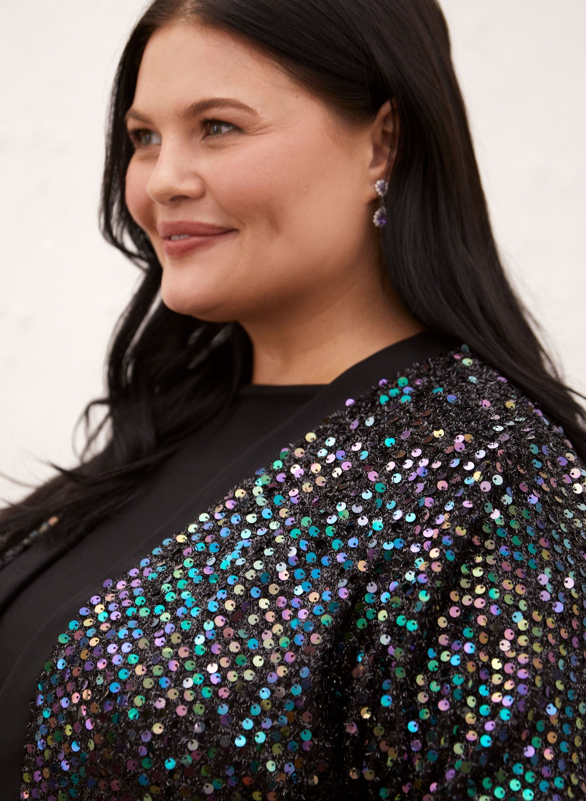 Sequin Open Front Top sold by Laura product image thumbnail 2