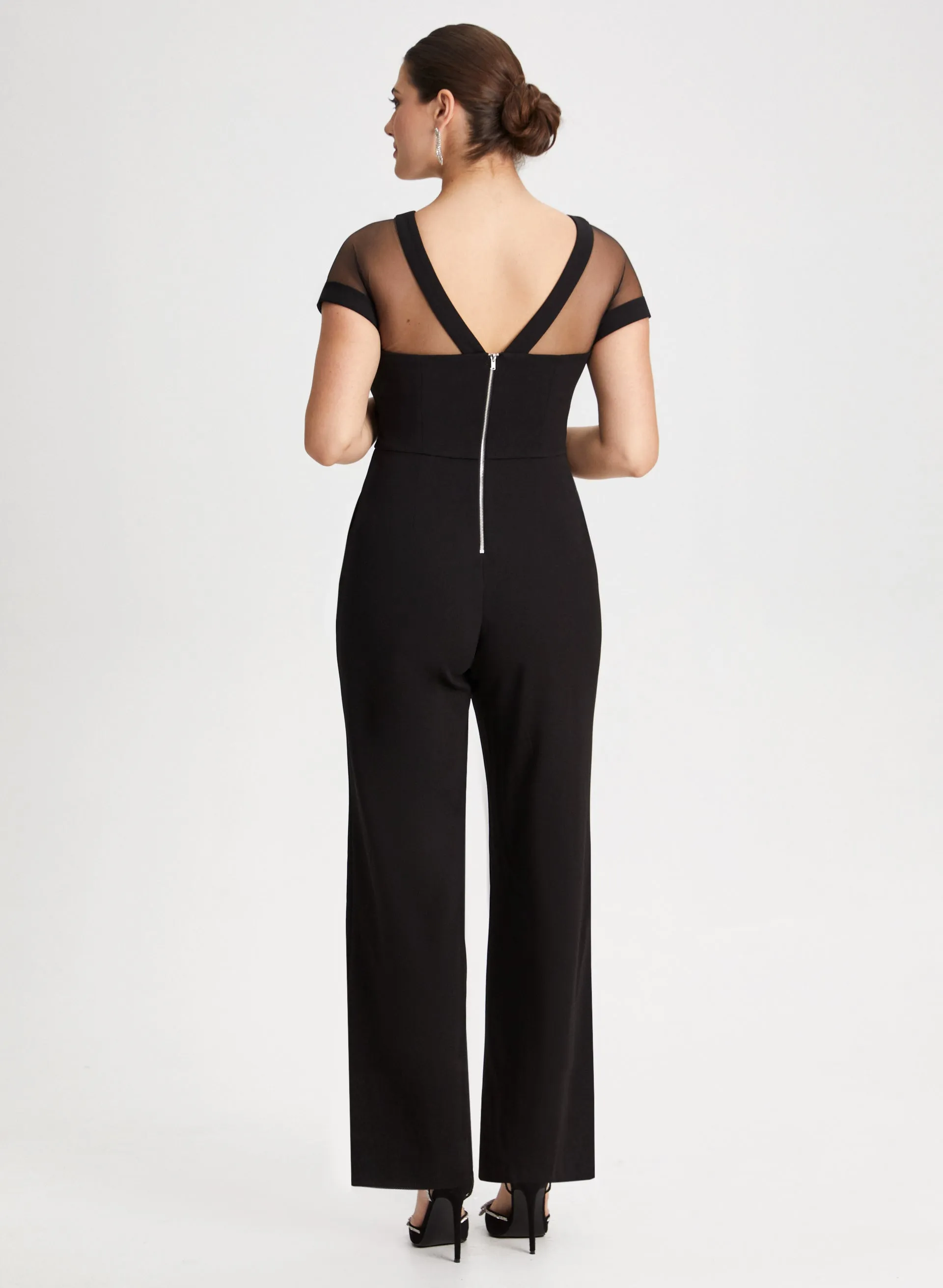 Illusion Neck Jumpsuit sold by Laura product image thumbnail 3