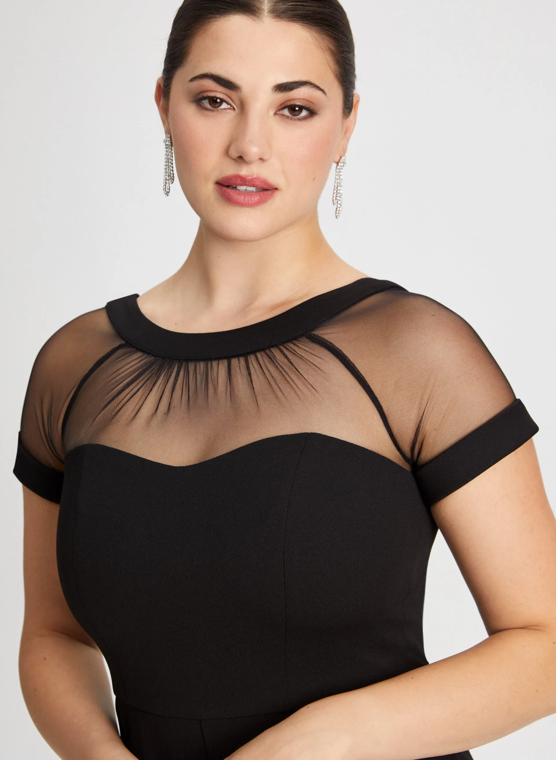 Illusion Neck Jumpsuit sold by Laura product image thumbnail 4