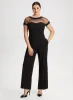 Illusion Neck Jumpsuit sold by Laura