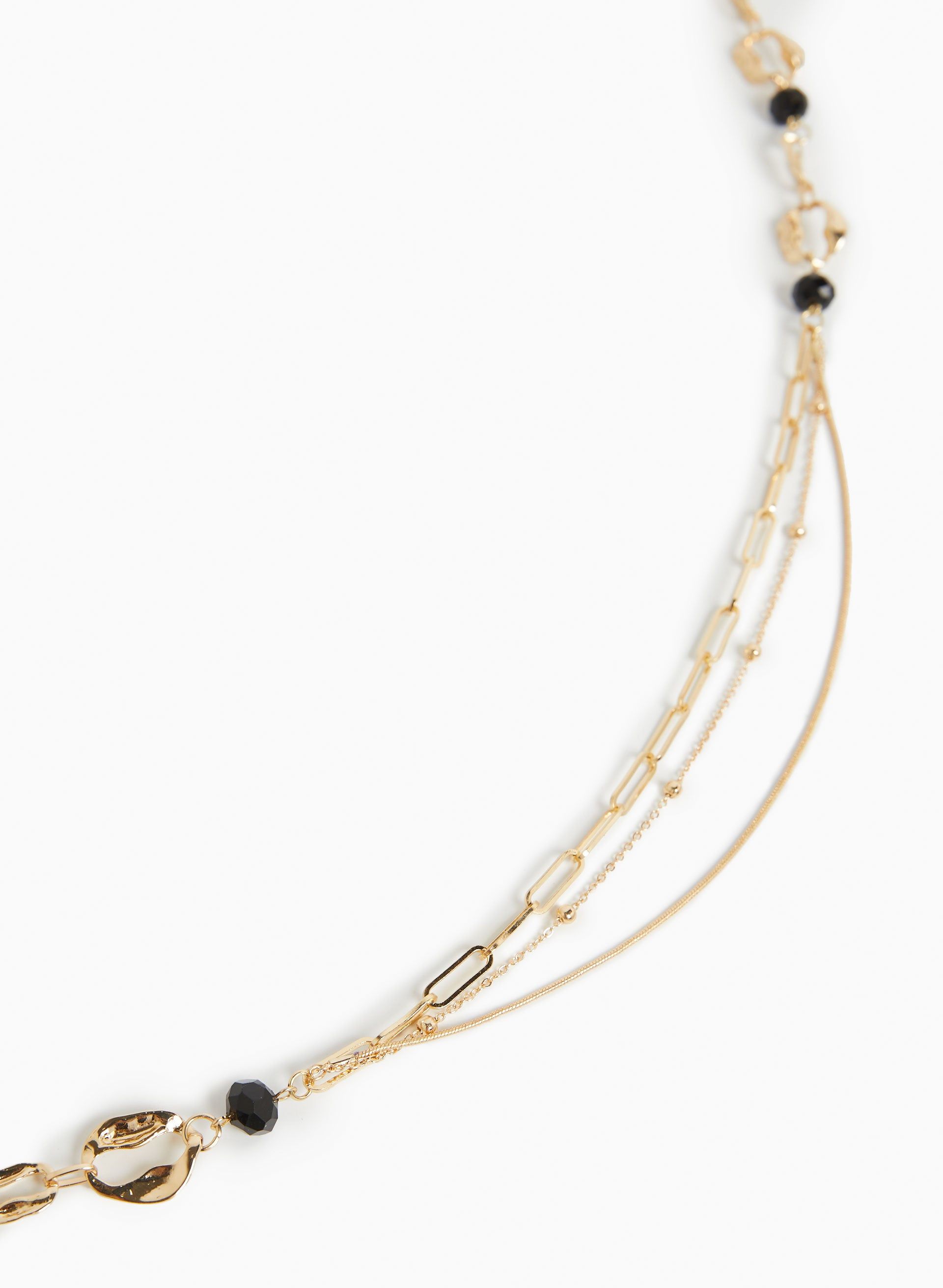 Chain Link & Bead Necklace sold by Laura product image thumbnail 2