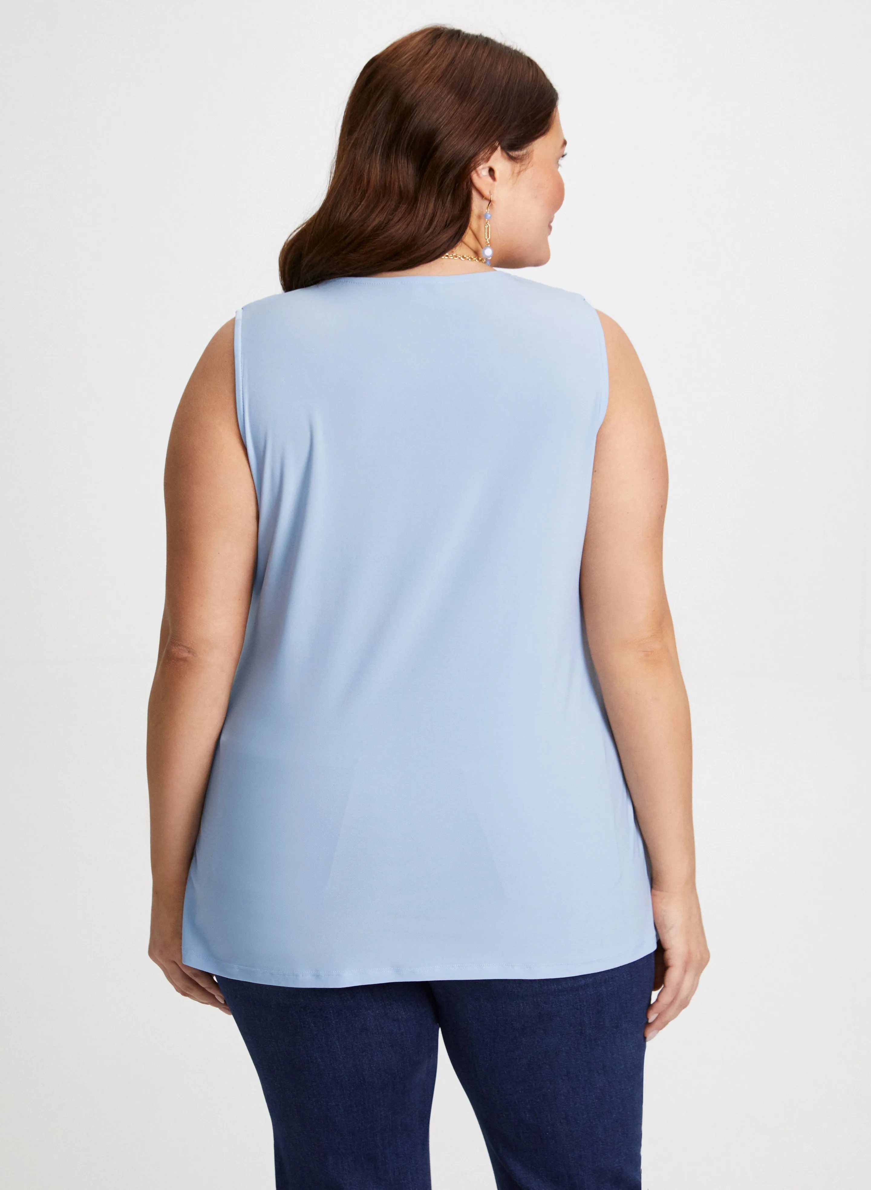 Sleeveless Ruffled Top sold by Laura product image thumbnail 4