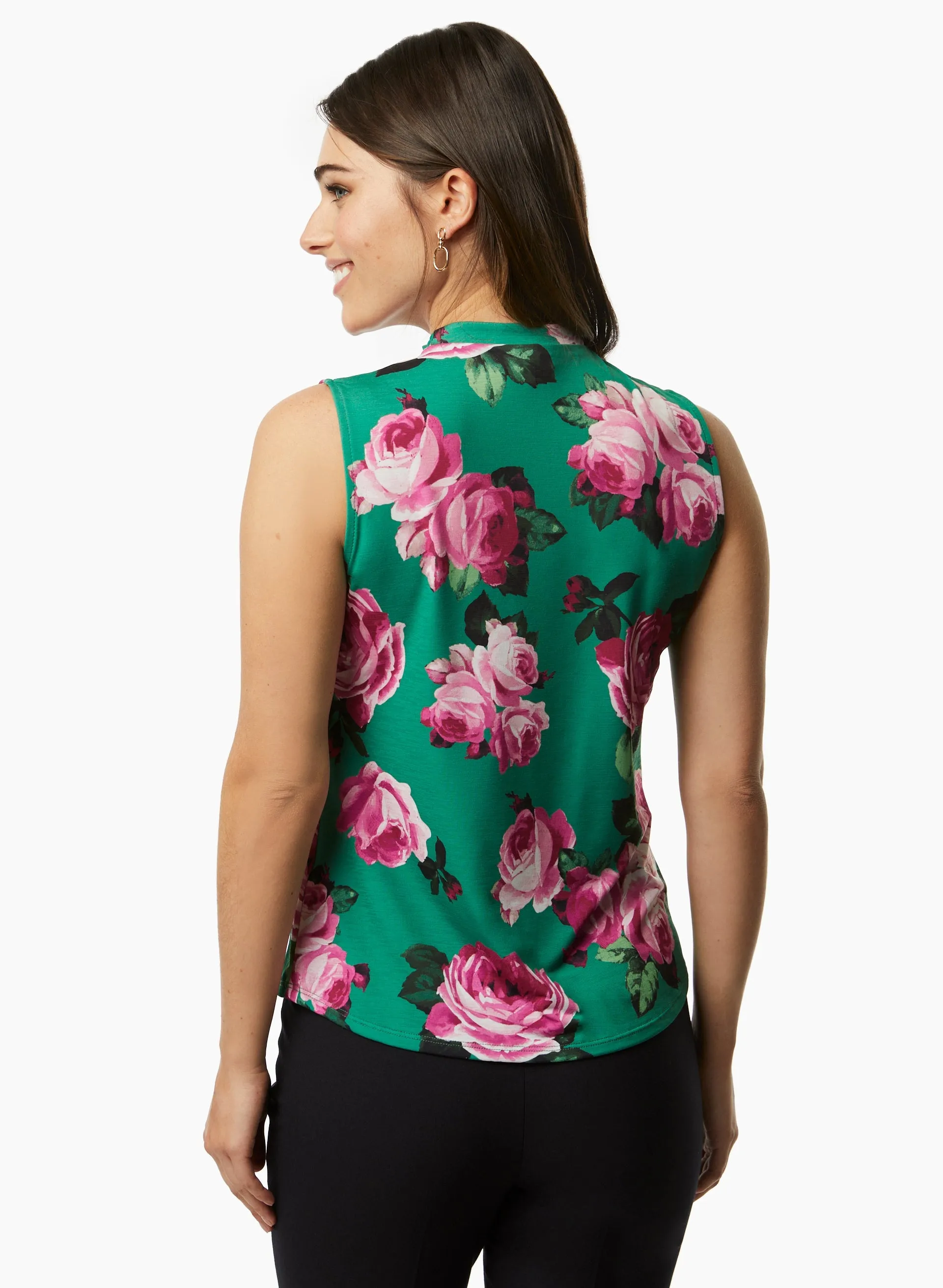 Ruffle Detail Sleeveless Top sold by Laura product image thumbnail 4