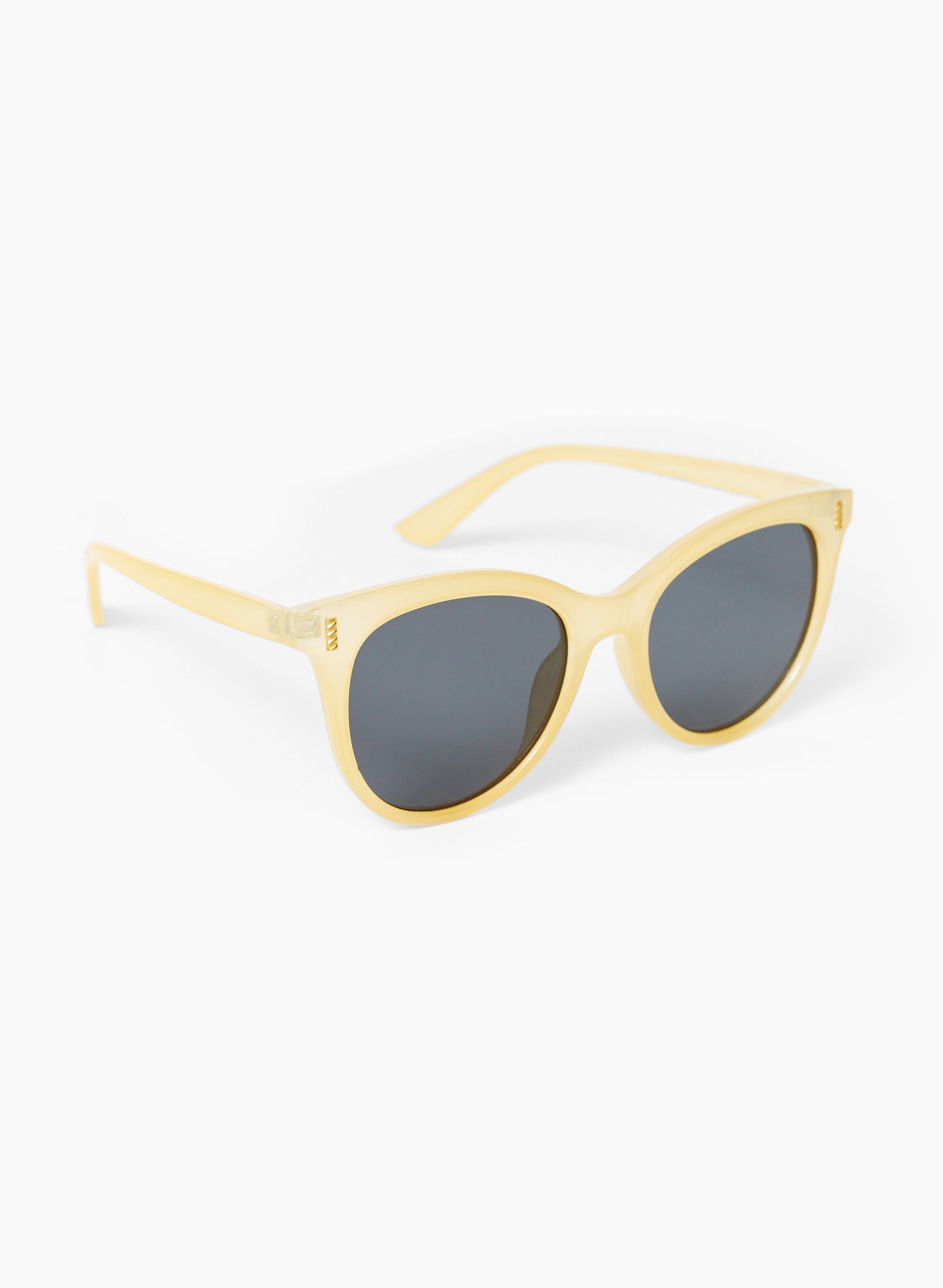 Gold Metallic Detail Sunglasses sold by Laura