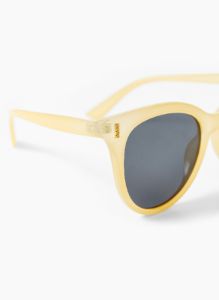 Gold Metallic Detail Sunglasses sold by Laura