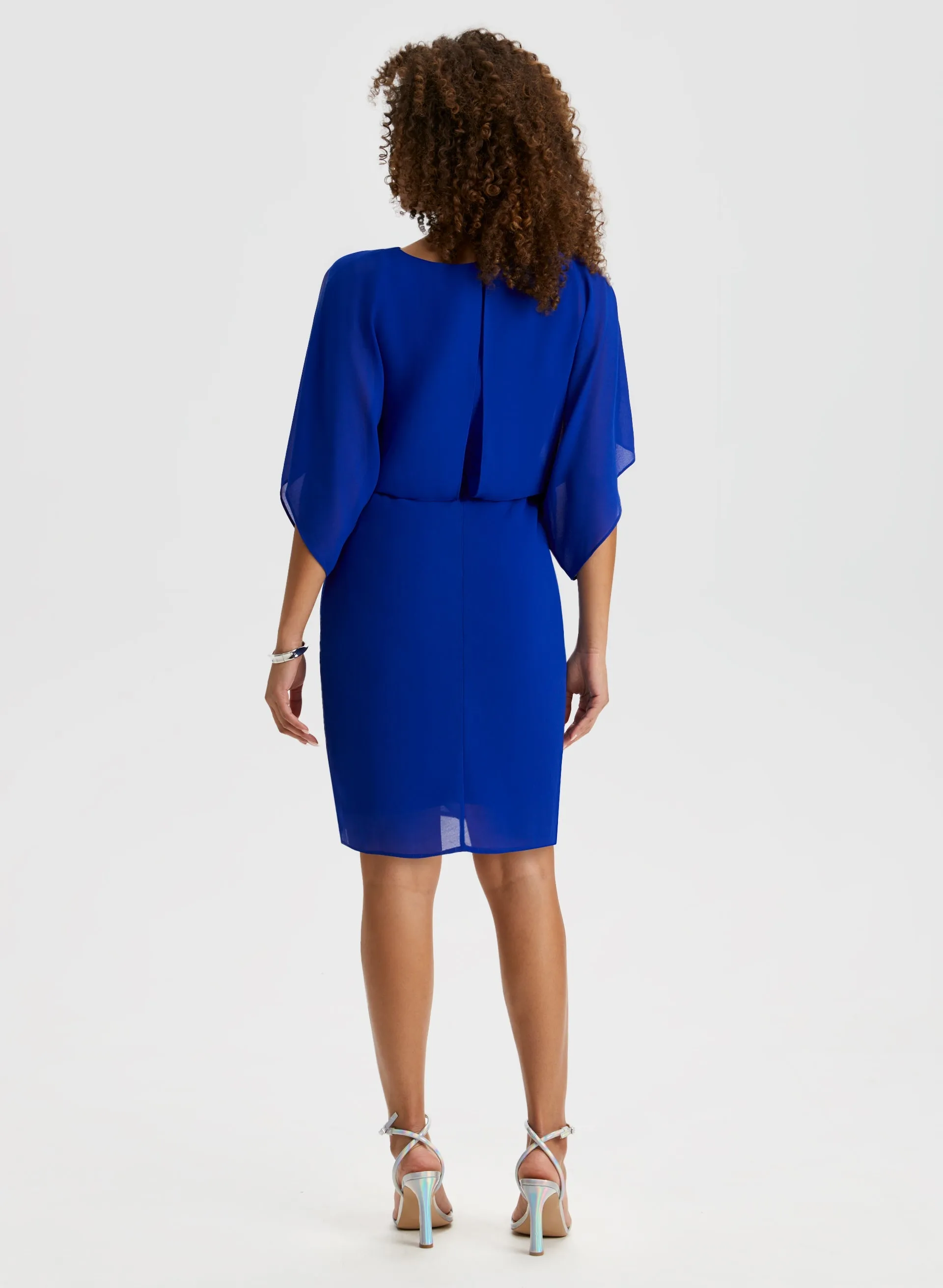 Tie Waist Chiffon Dress sold by Laura product image thumbnail 2