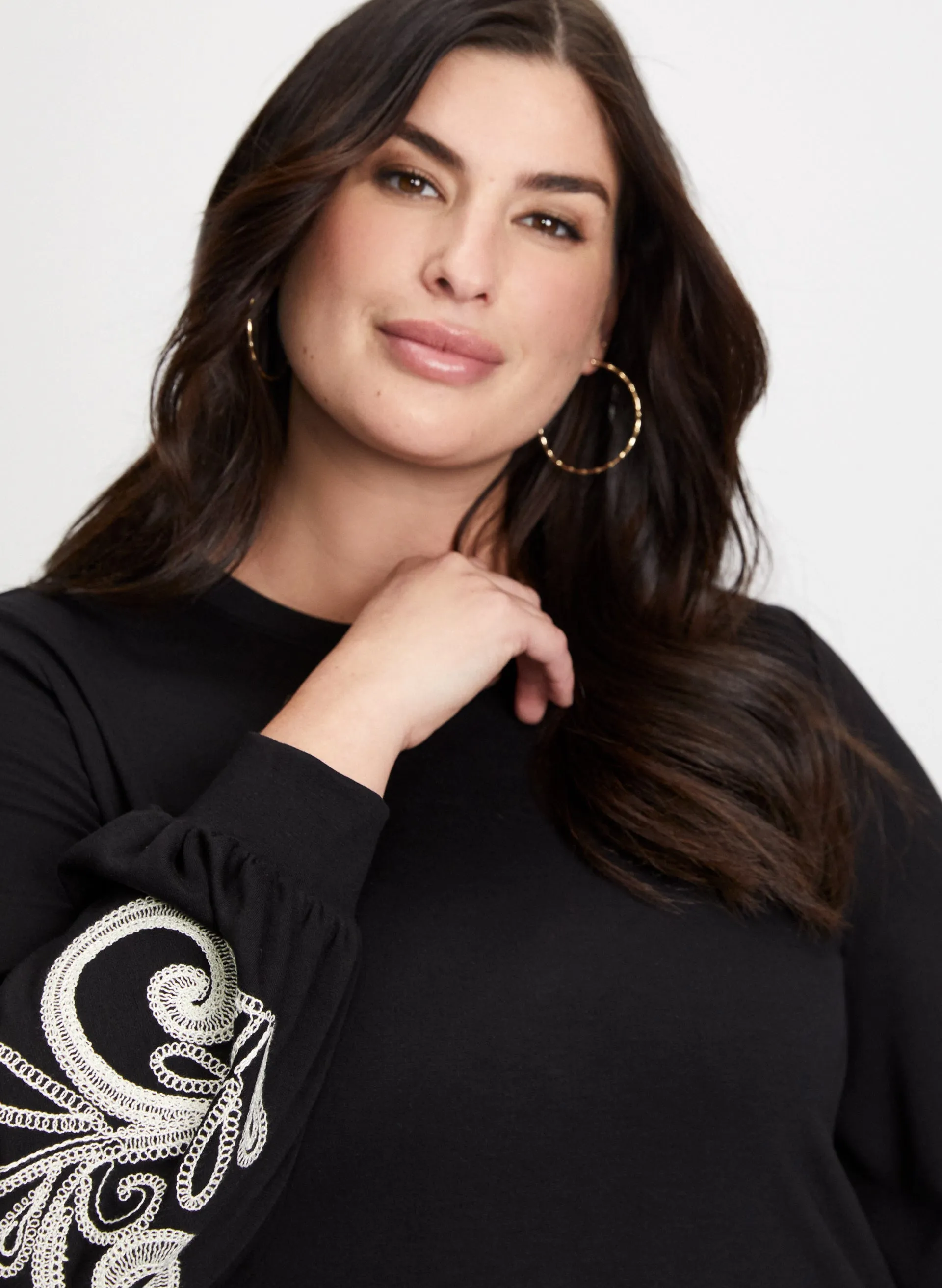 Paisley Print Puffed Sleeve Top sold by Laura product image thumbnail 2