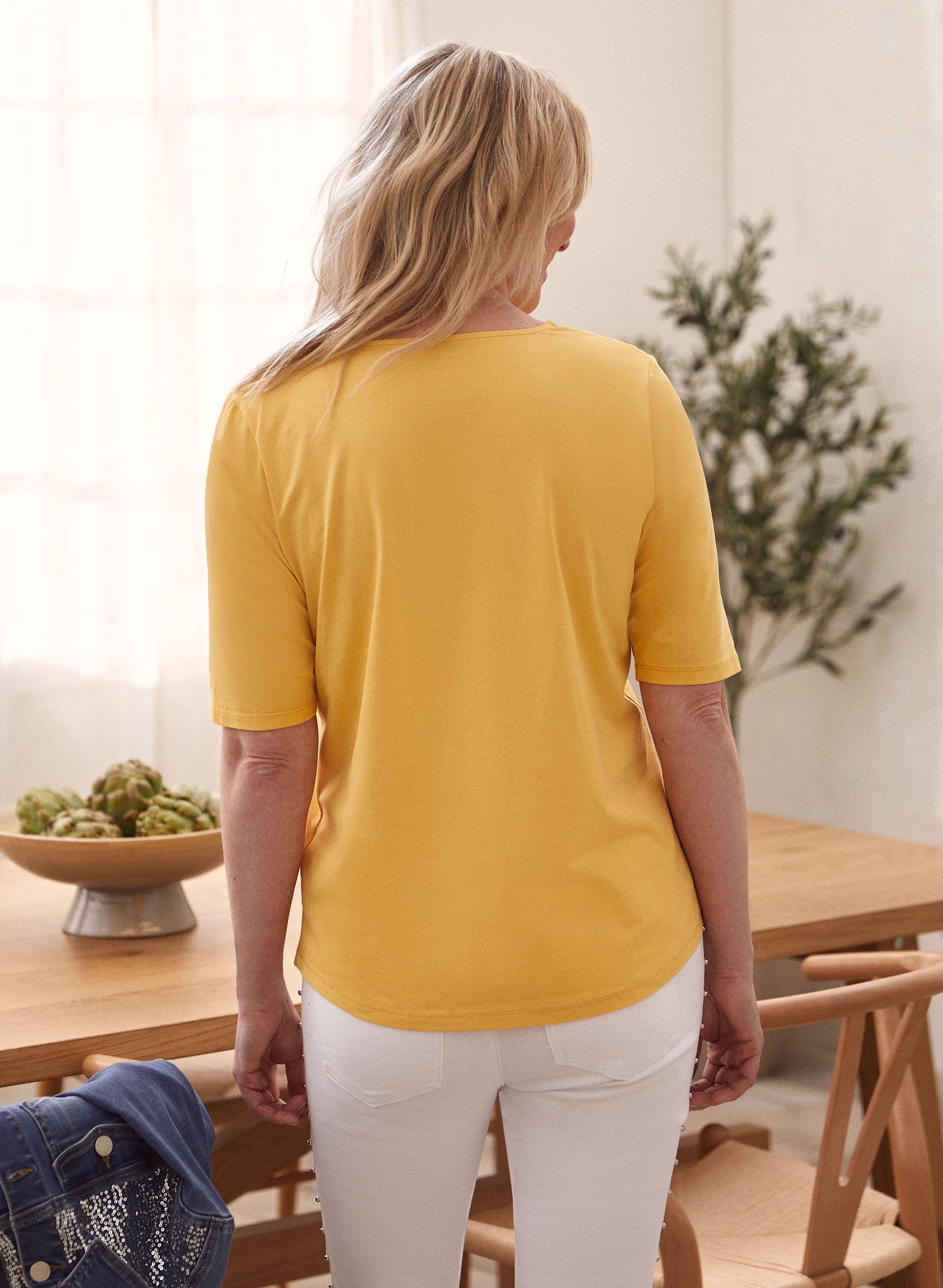 Elbow Sleeve Tee sold by Laura product image thumbnail 4